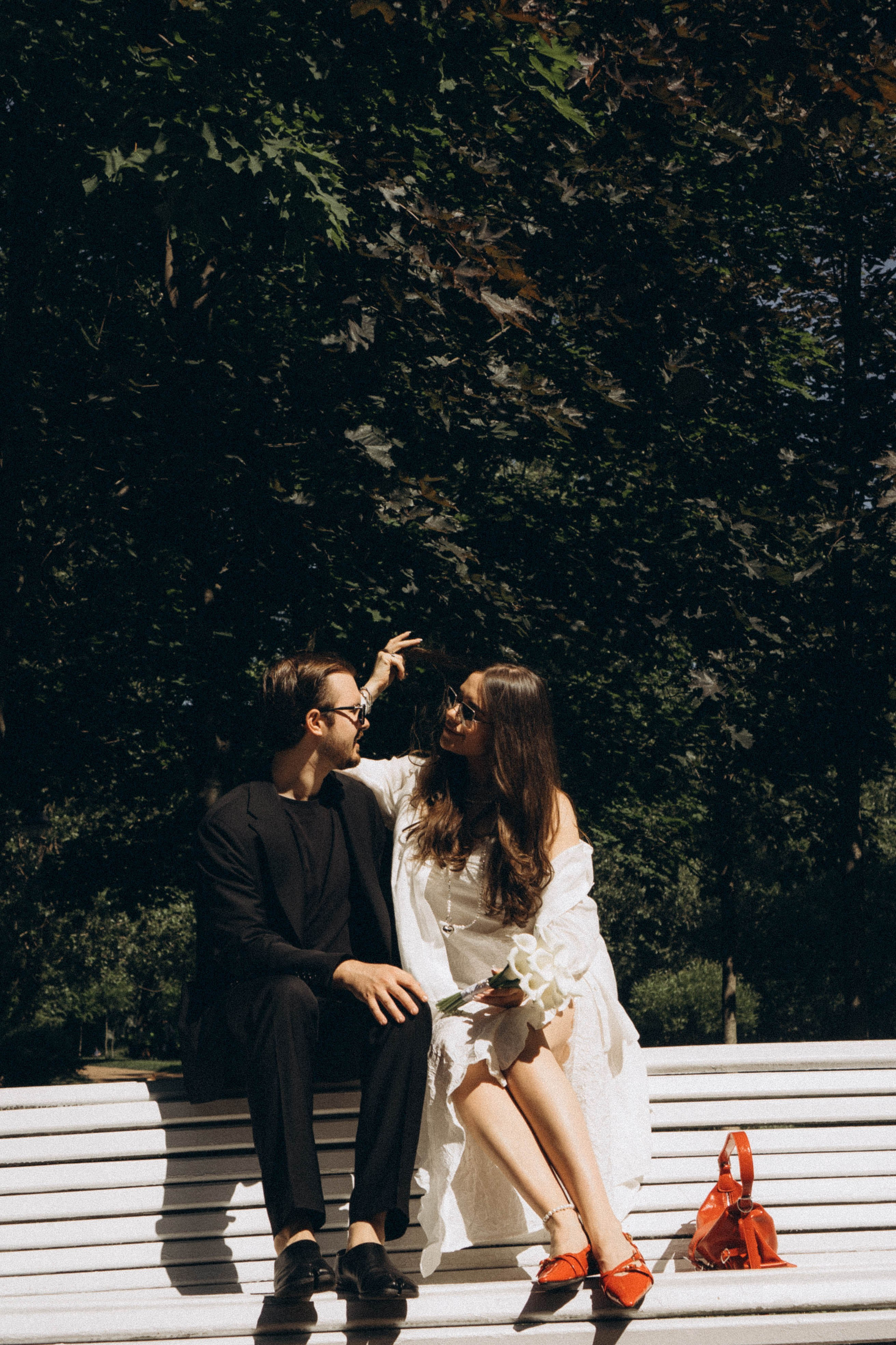 СВАДЕБНАЯ СЬЕМКА В ПАРКЕ ПОБЕДЫ И ПРОГУЛКА ПО МОСКОВСКОМУ ПРОСПЕКТУ. Профессиональный фотограф, Санкт-Петербург — Виктория Богомолова