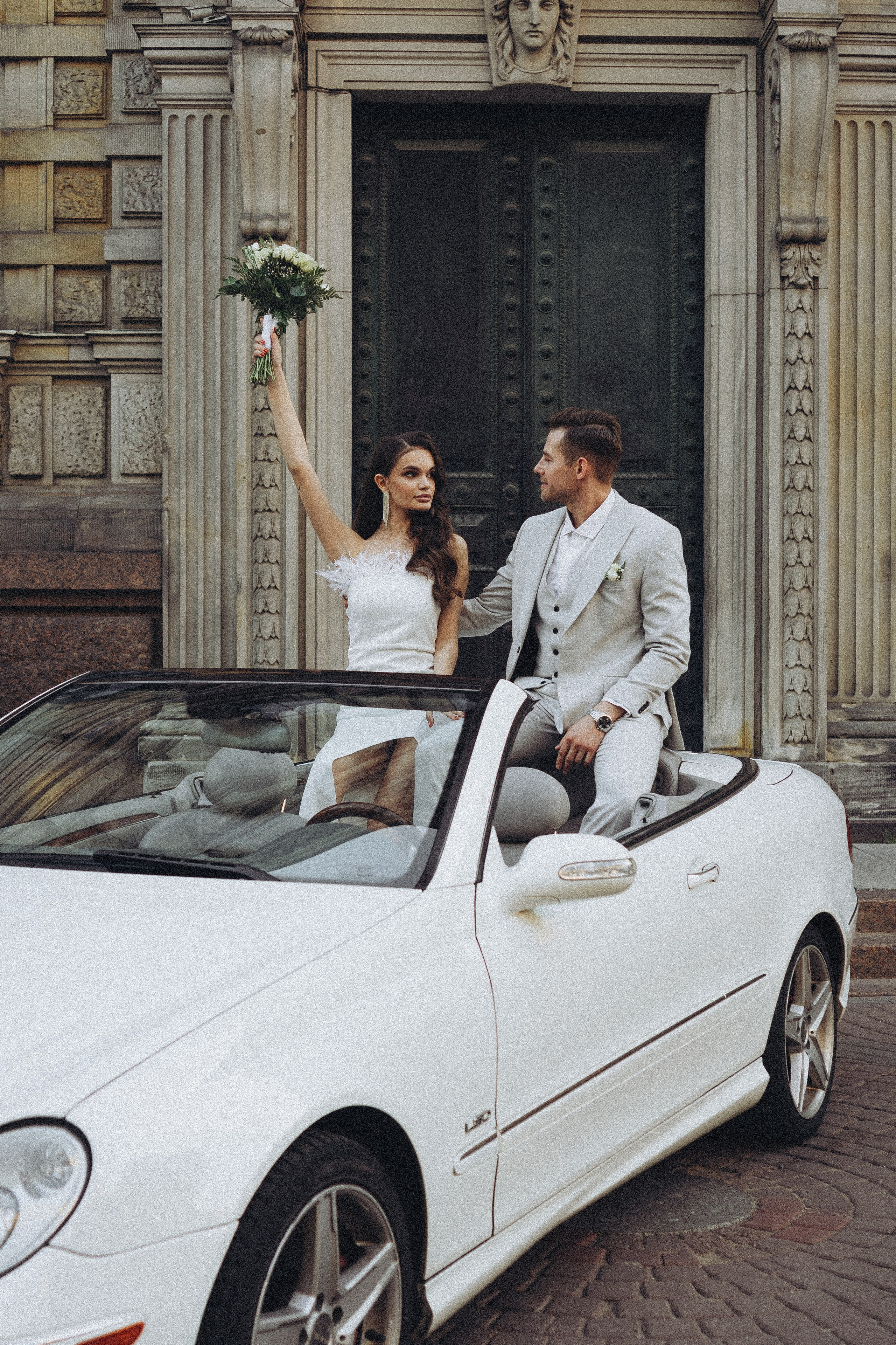 Свадебная сьемка у академии Штиглица. Профессиональный фотограф, Санкт-Петербург — Виктория Богомолова