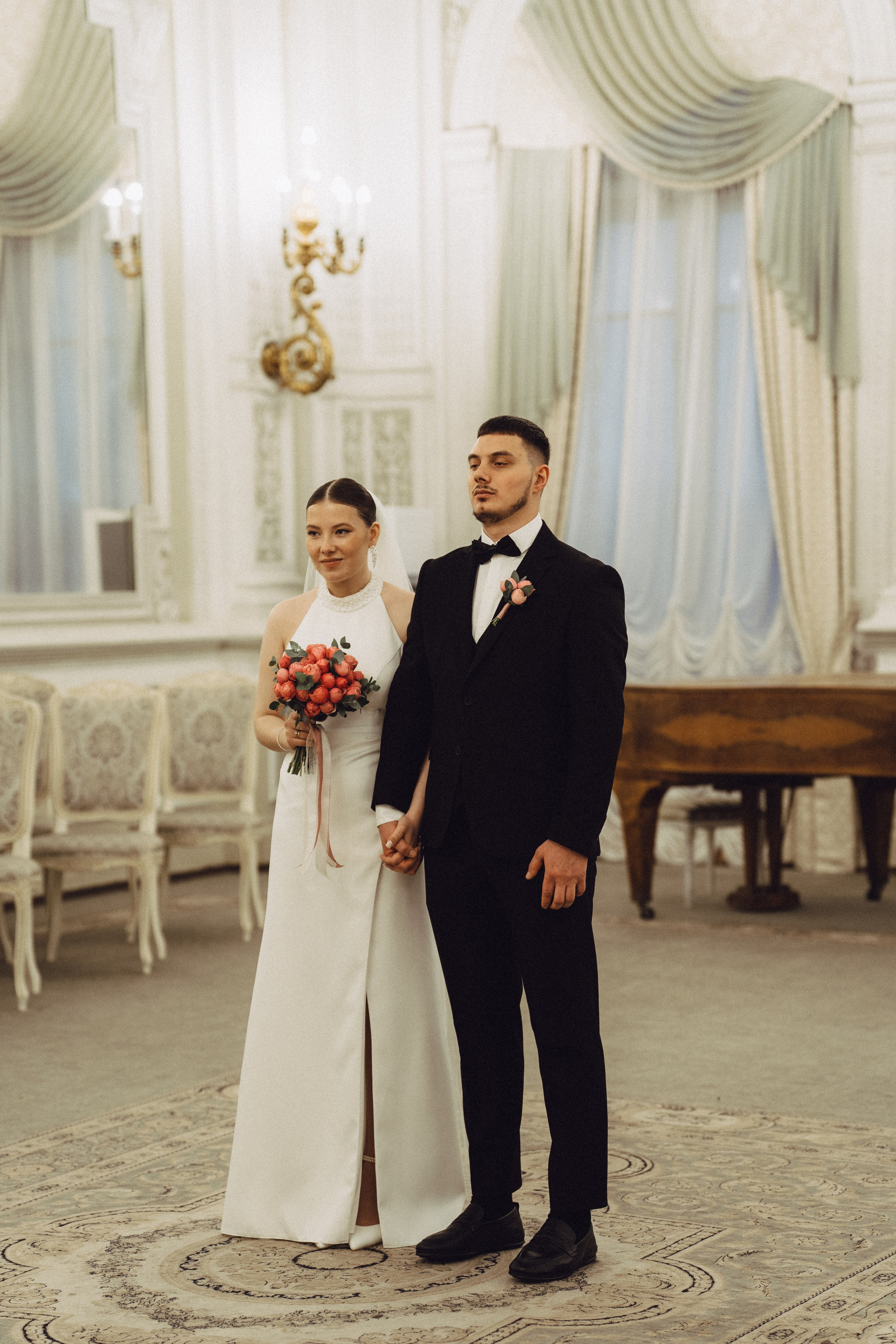 СВАДЕБНАЯ СЬЕМКА В ПЕВОМ ДВОРЦЕ БРАКОСОЧЕТАНИЯ. Профессиональный фотограф, Санкт-Петербург — Виктория Богомолова