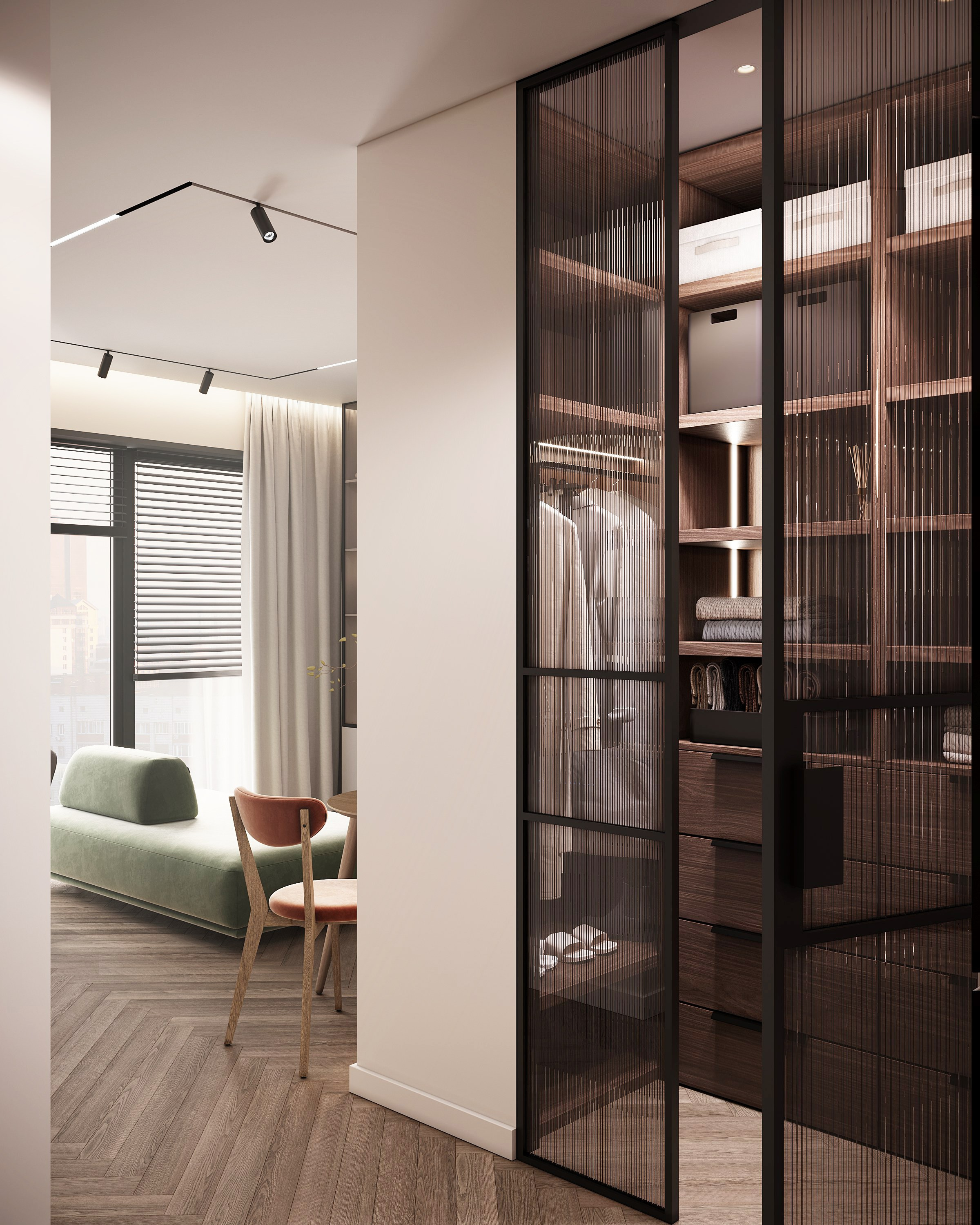ЖК «CityBay» 40 м². Мария Воропаева | Дизайн интерьера под ключ Москва и МО