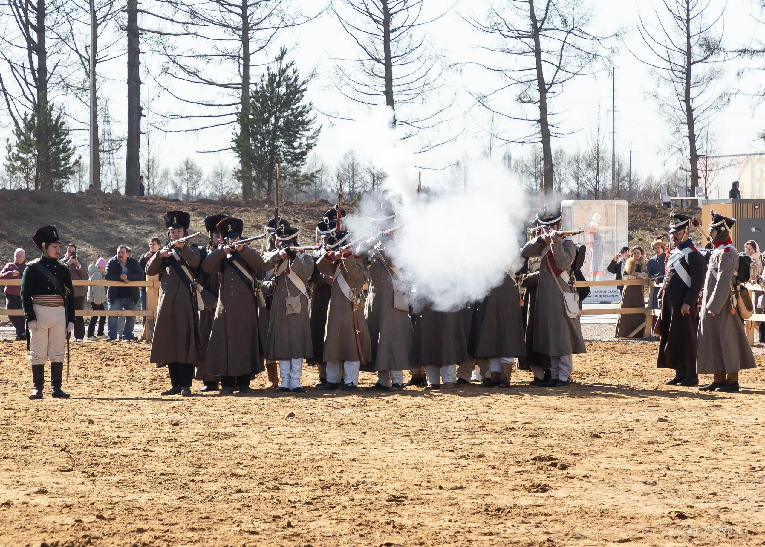 Реконструкция сражения 1812 года. Репортажный фотограф в Москве