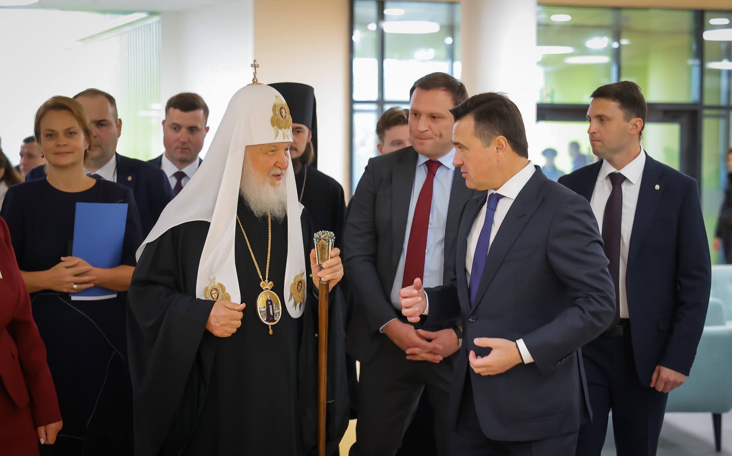 Андрей Воробьев, Патриарх Кирилл и Анна Цивилева