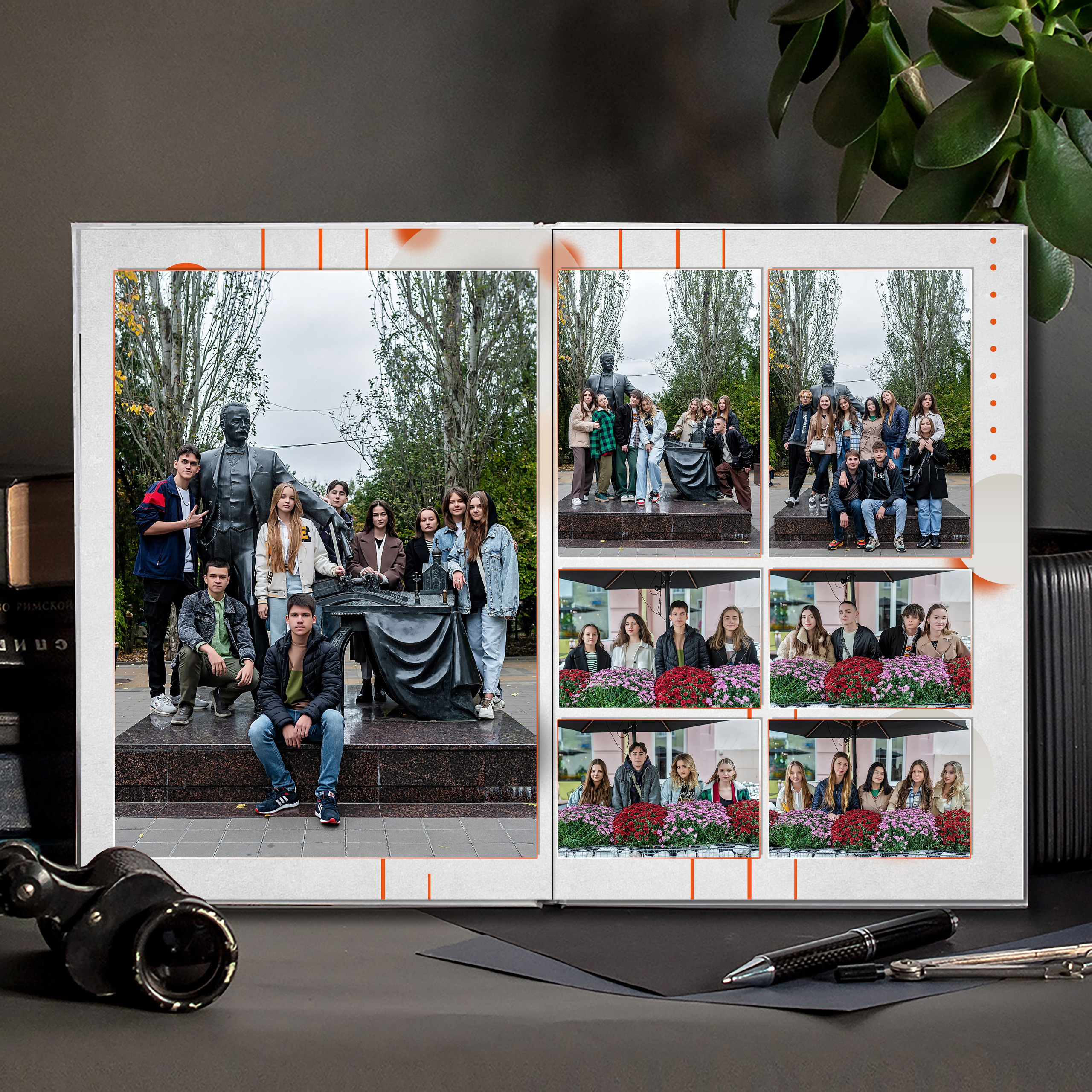 Выпускной альбом для выпускников школы (Дизайн № 235). Современные Выпускные Альбомы в Ростове-на-Дону