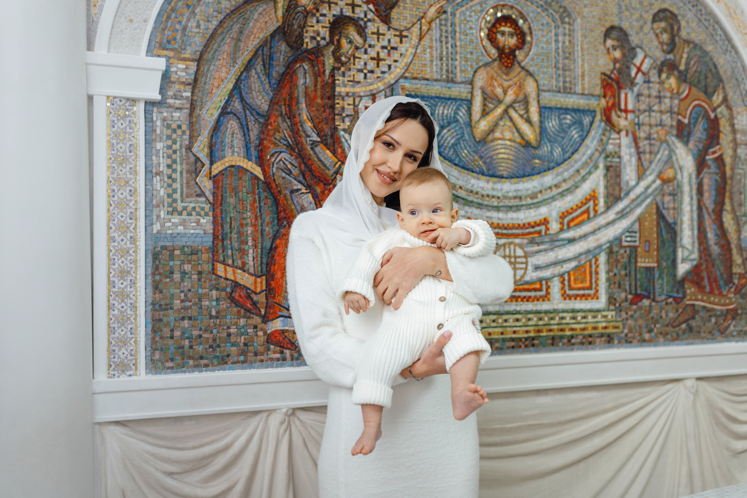 Крещение Демида, храм Святой Троицы, декабрь 2025