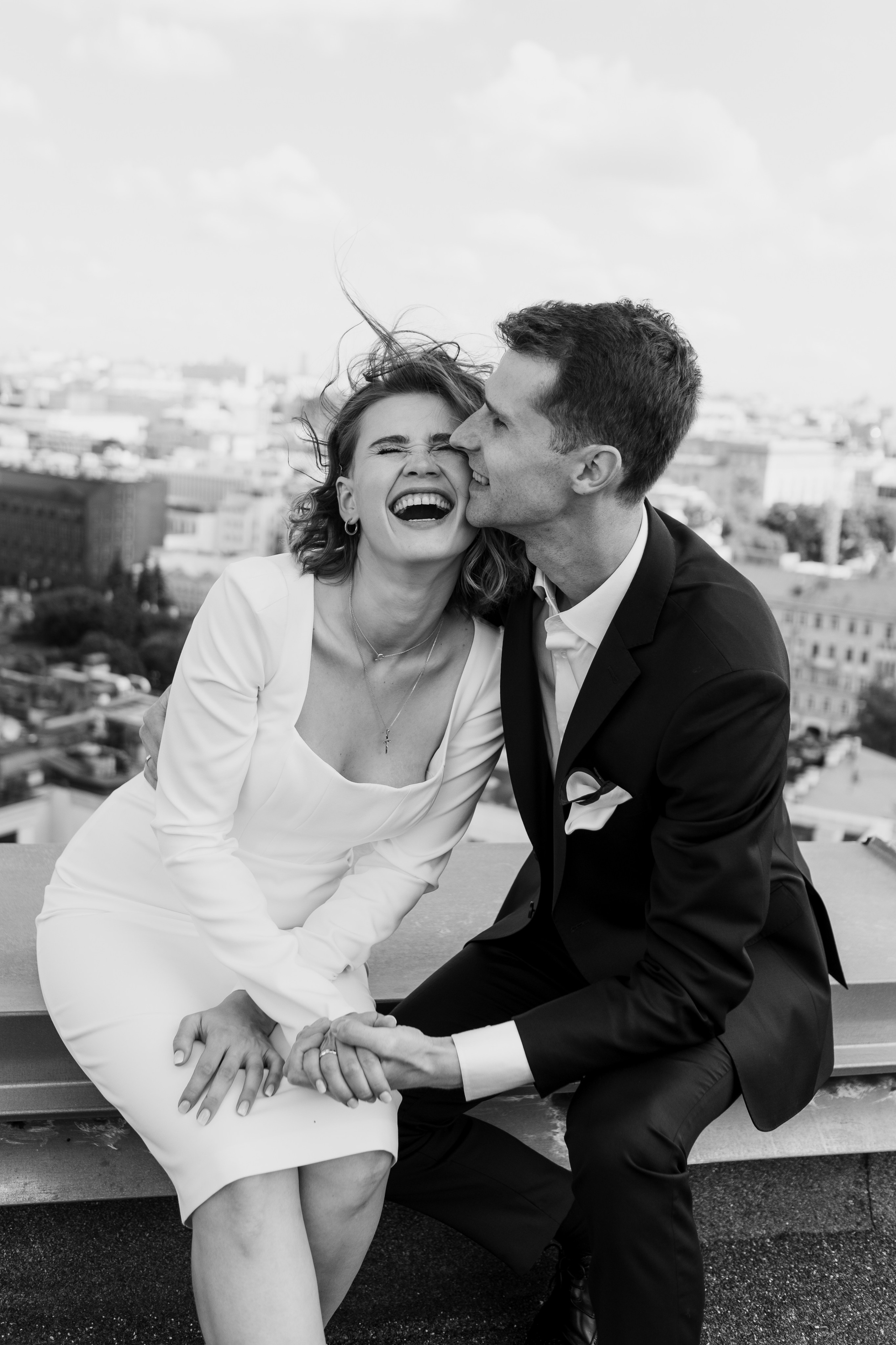 Стас и Юля Любовь на крыше. Свадебный и семейный фотограф Ксения Ржевская (Митрохина)