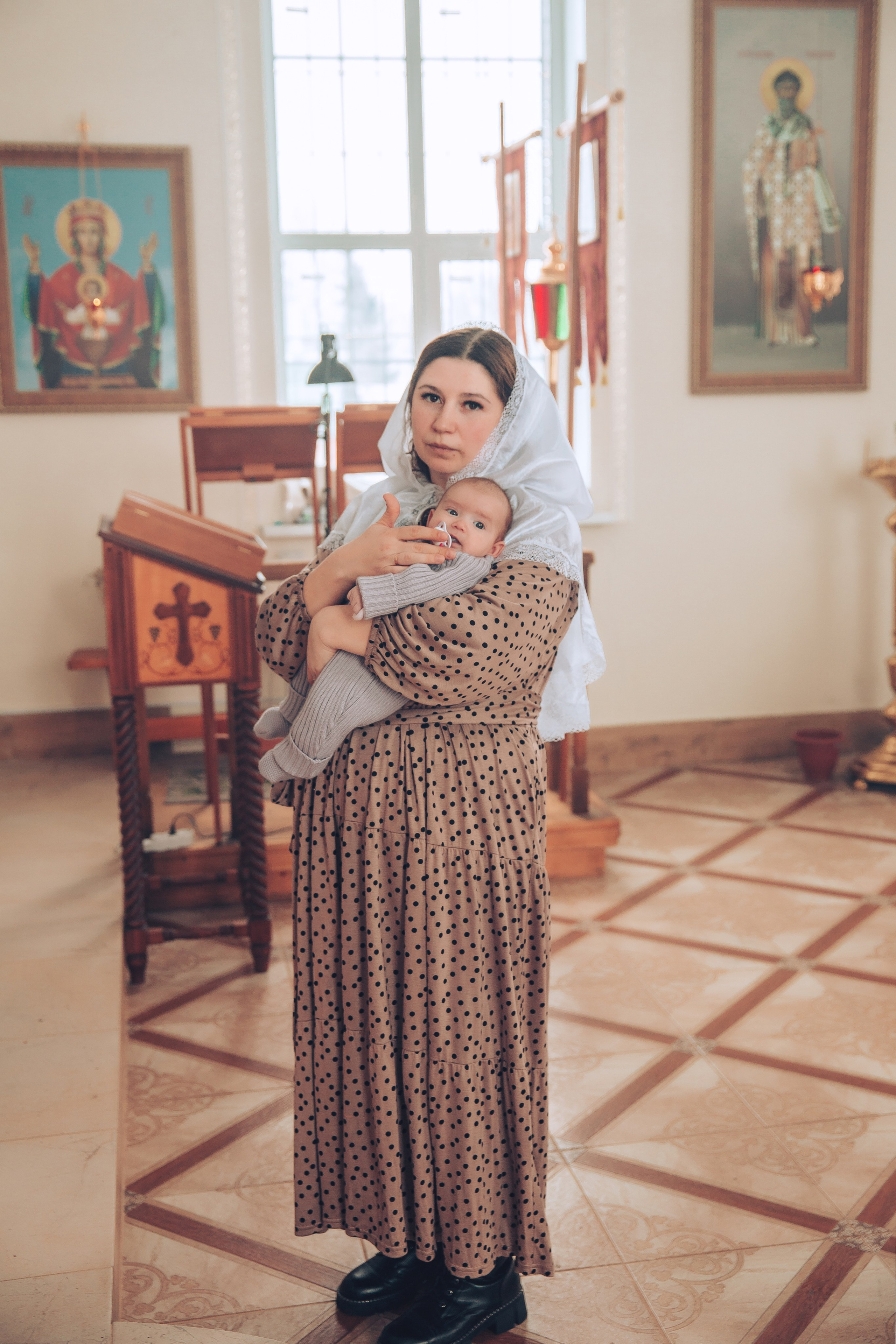 Крещение Анастасии. Школьный и детский фотограф Старожилово