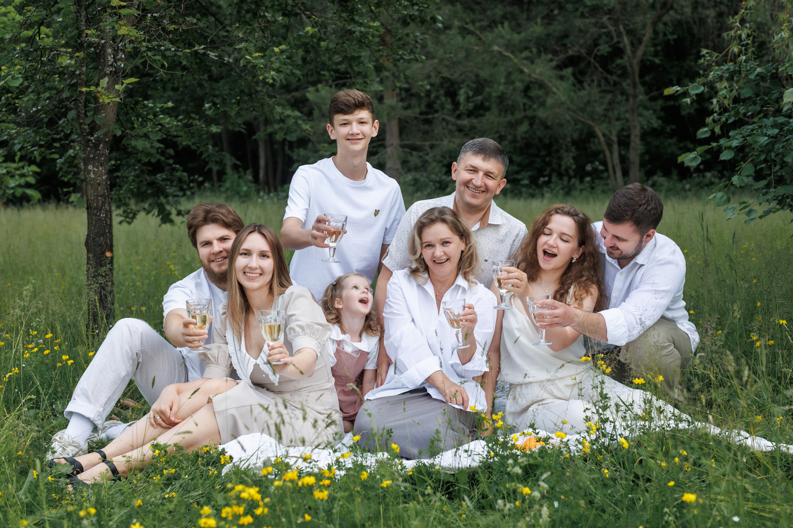 Юбилей папы. Детский и семейный фотограф Мария Киселёва. Москва