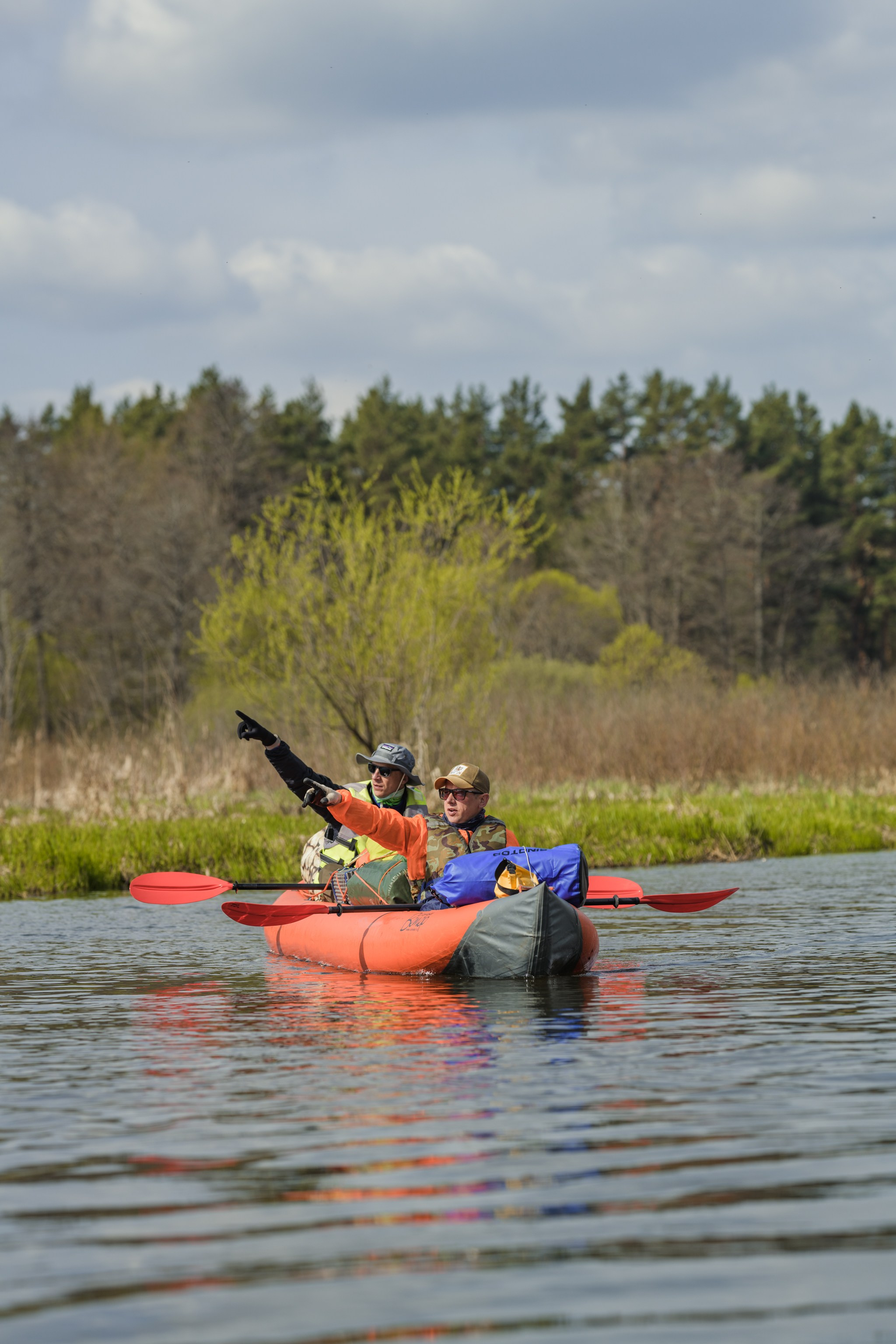 Водный поход 1-й кс по реке Случь. Репортажный фотограф Владимир Беляй