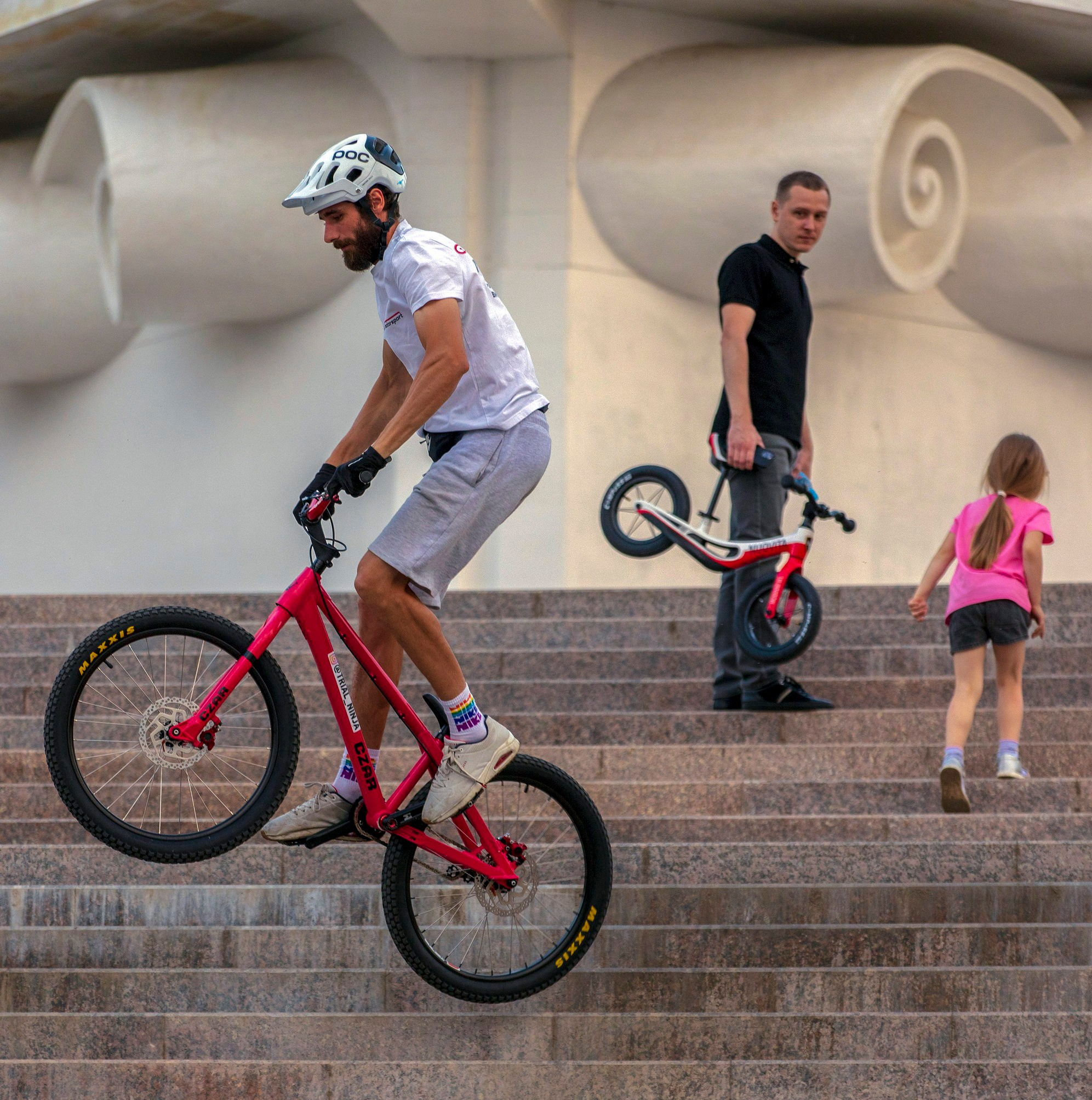 спортивная фотография, велотриал