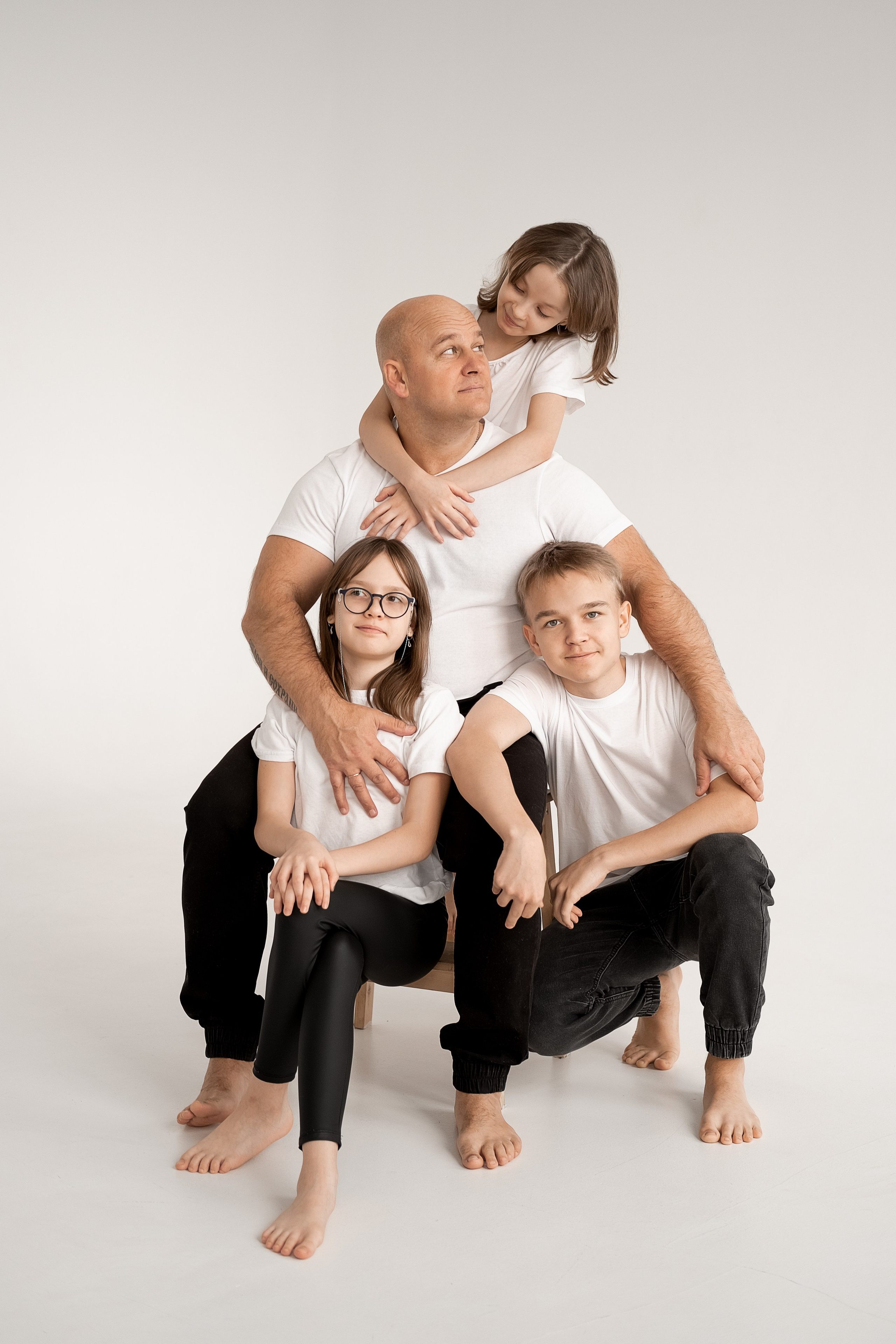 Семейная фотосессия (прогулки и студии). Семейный и женский фотограф в Санкт-Петербурге