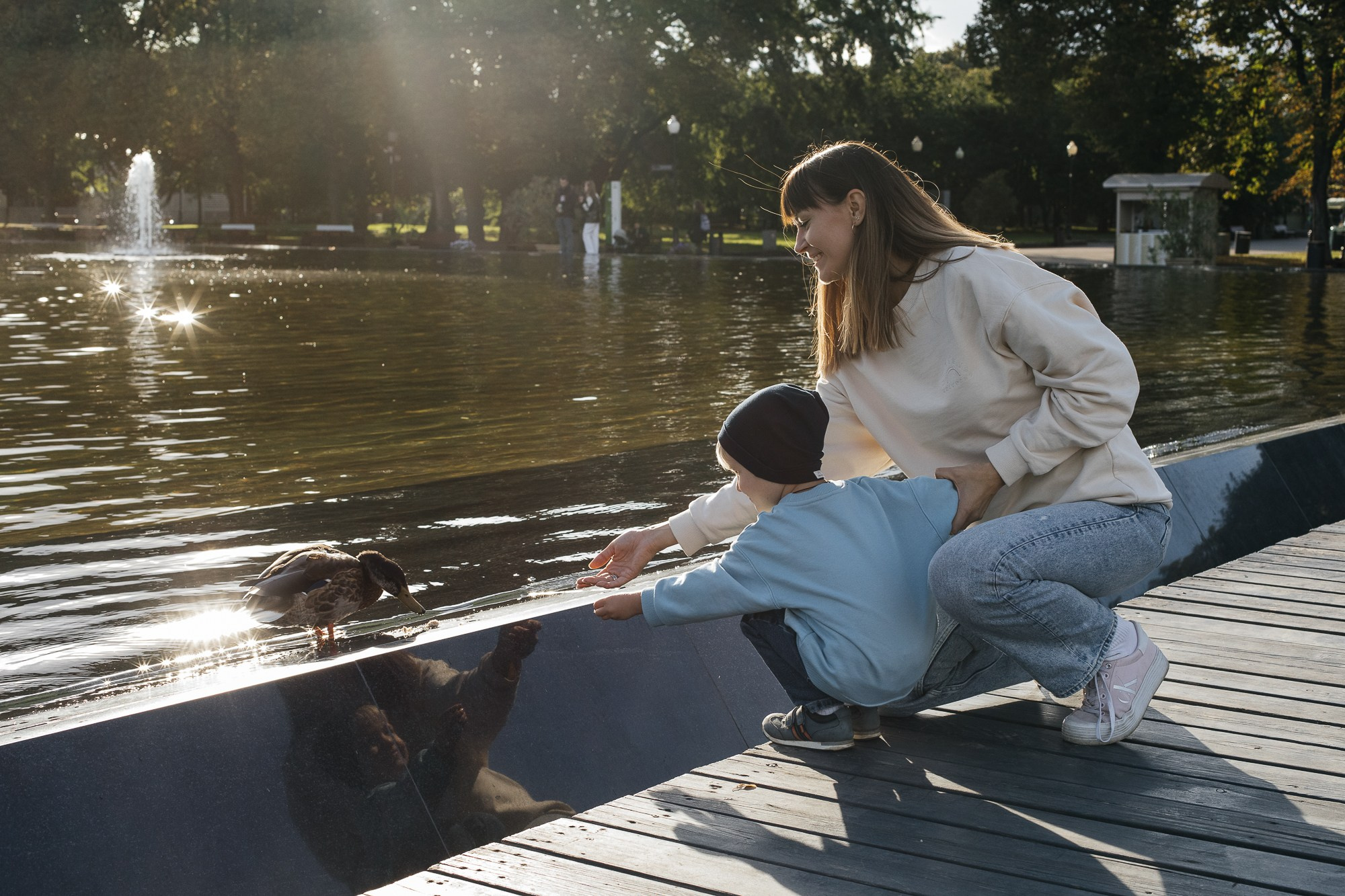 Алексей+Вероника+Вова (Парк Горького, Москва). Свадебный, семейный фотограф Брянск, Москва — Виктория Антропова
