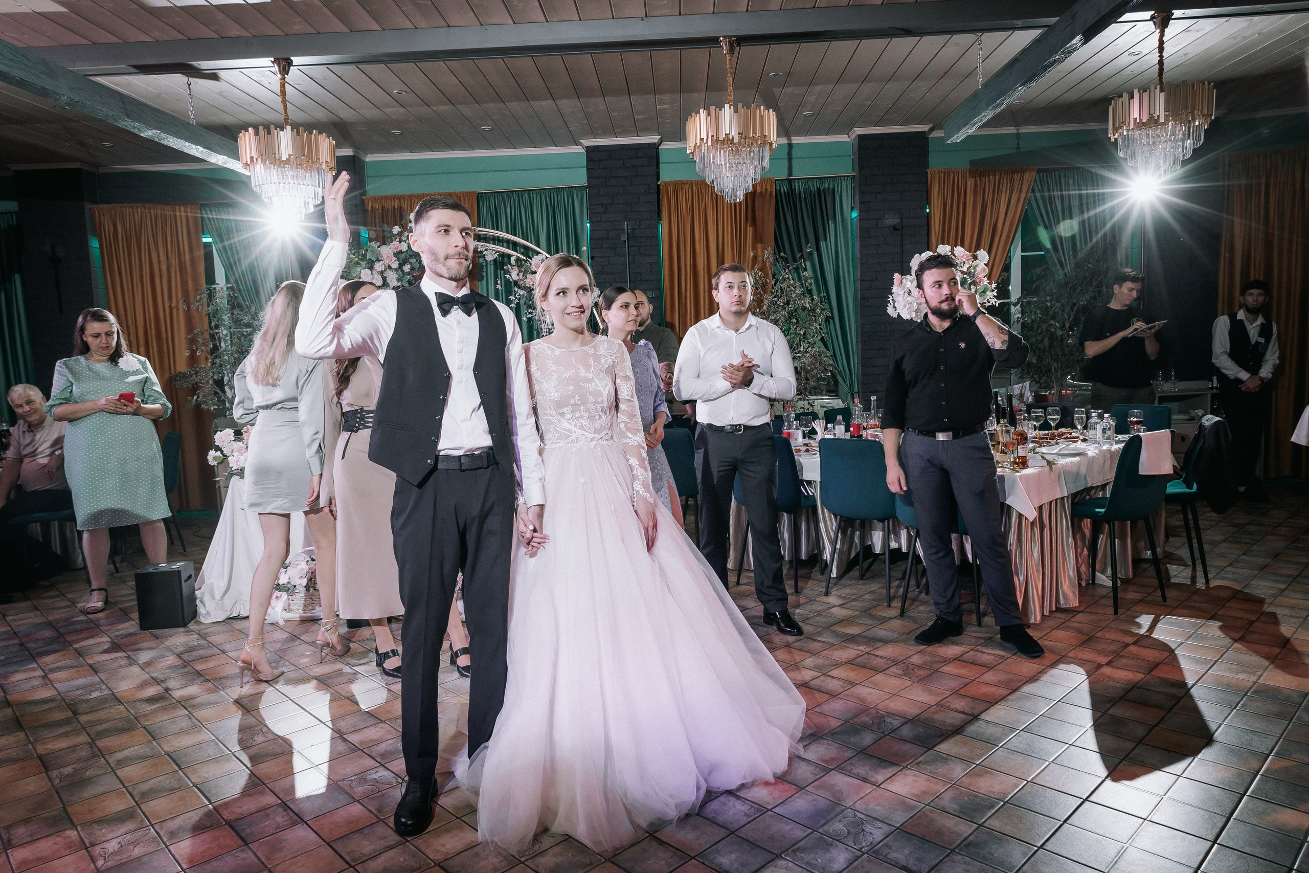 Свадебный день. Дарья и Джем. Свадебная фотография. Арина Рубах