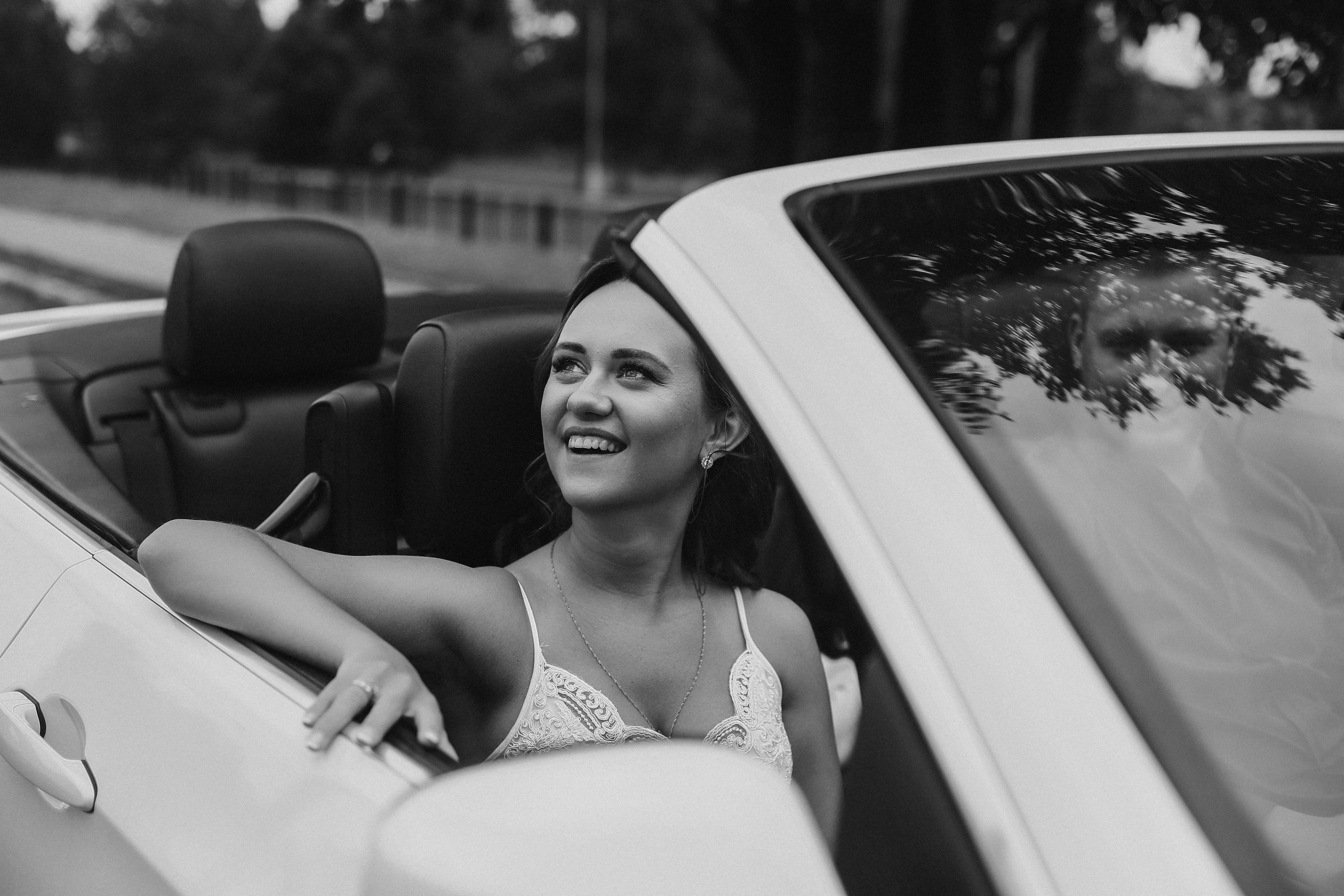 Свадебная прогулка в Ч\Б. Фотограф Антон Чупринин