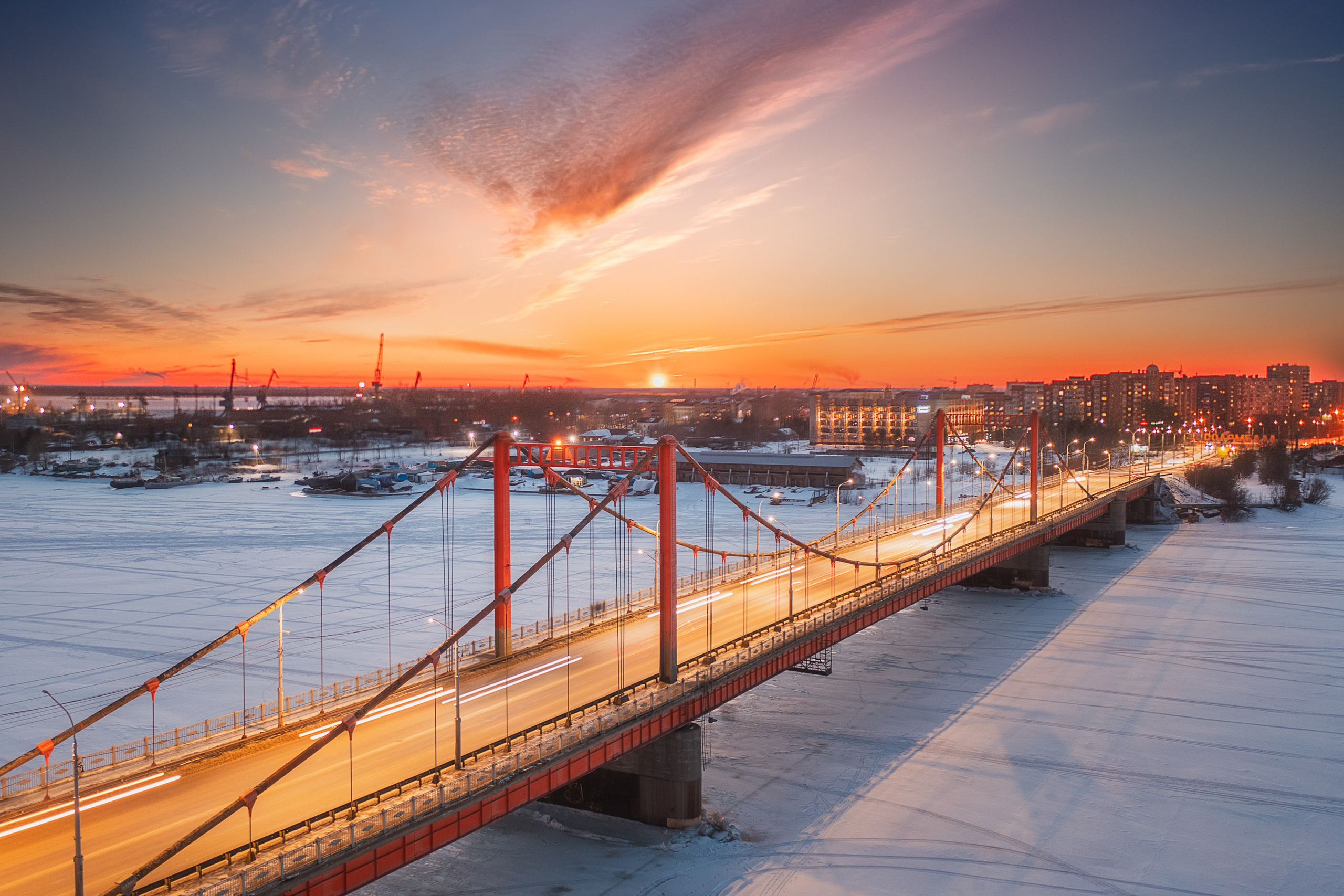 Город. Аэросъемка в Архангельске, Александр Ермолин