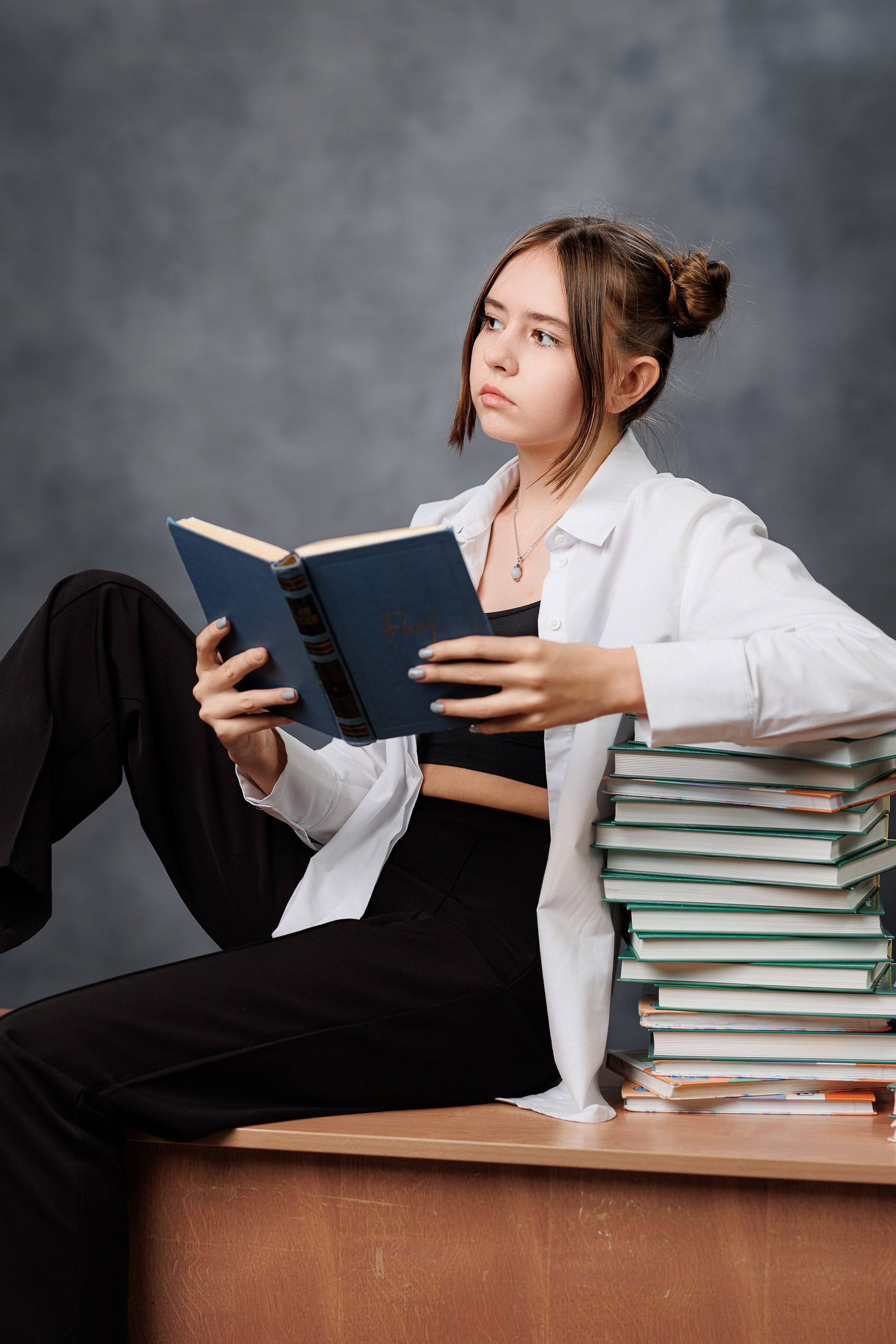 Портреты на однотонном фоне. Семейный и детский фотограф Комина Елена, Власиха, Одинцово