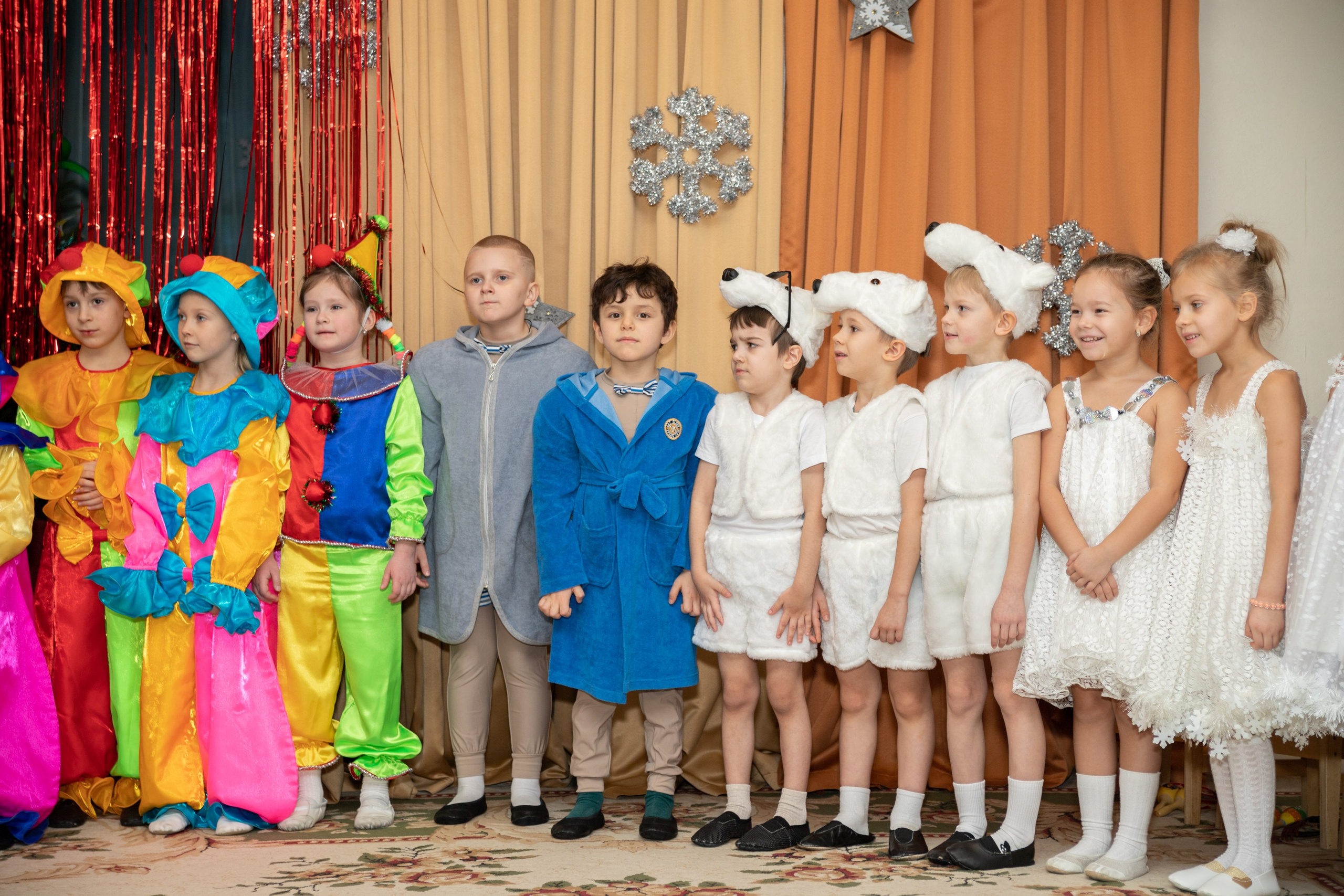 Новогодний утренник в садике. Фотограф-дизайнер, семейный фотограф, фуд-фотограф в Москве и Московской области Лаврова Анна
