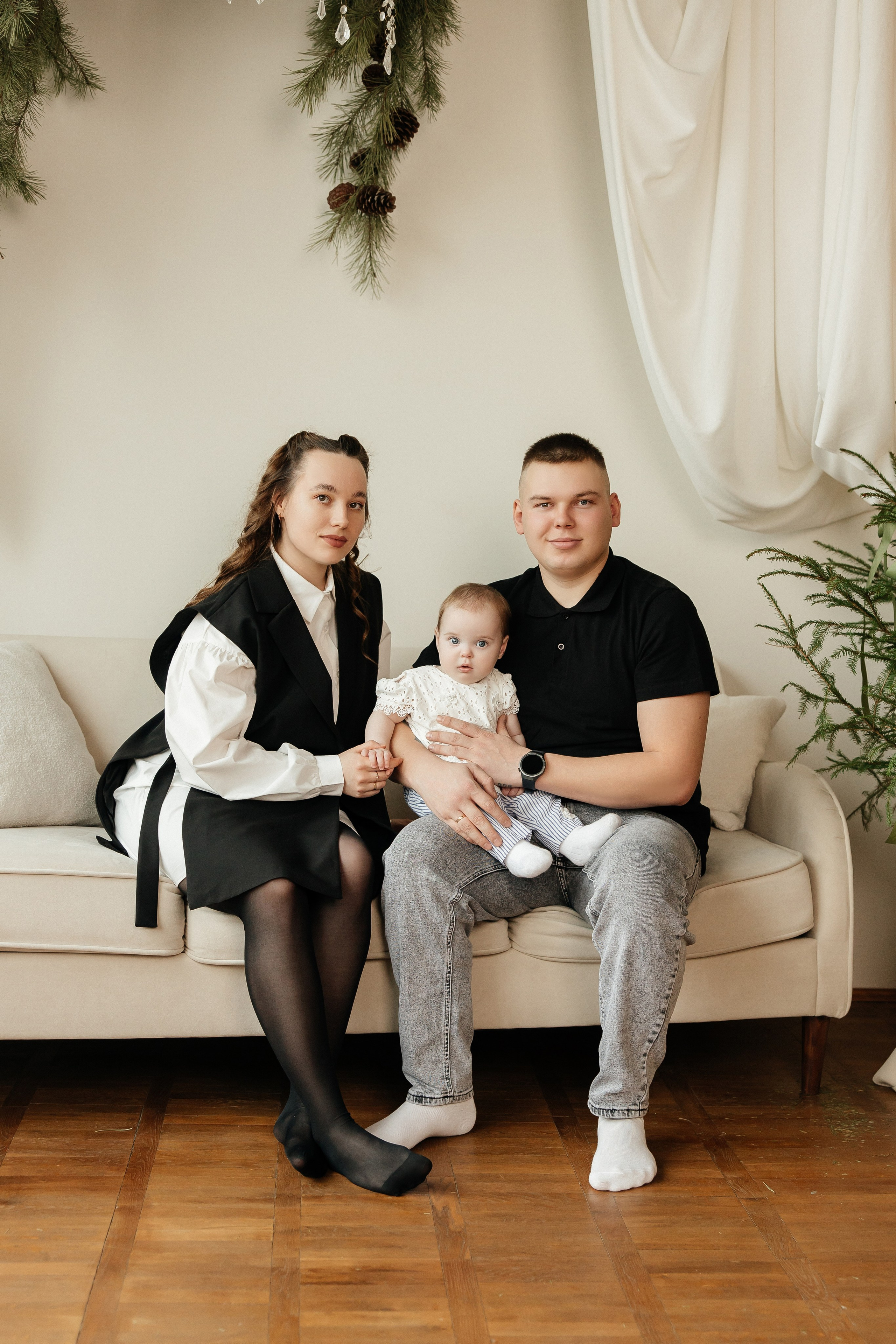 Лиза, Олег и Виктория. Семейный фотограф в Рязани и Рязанской области