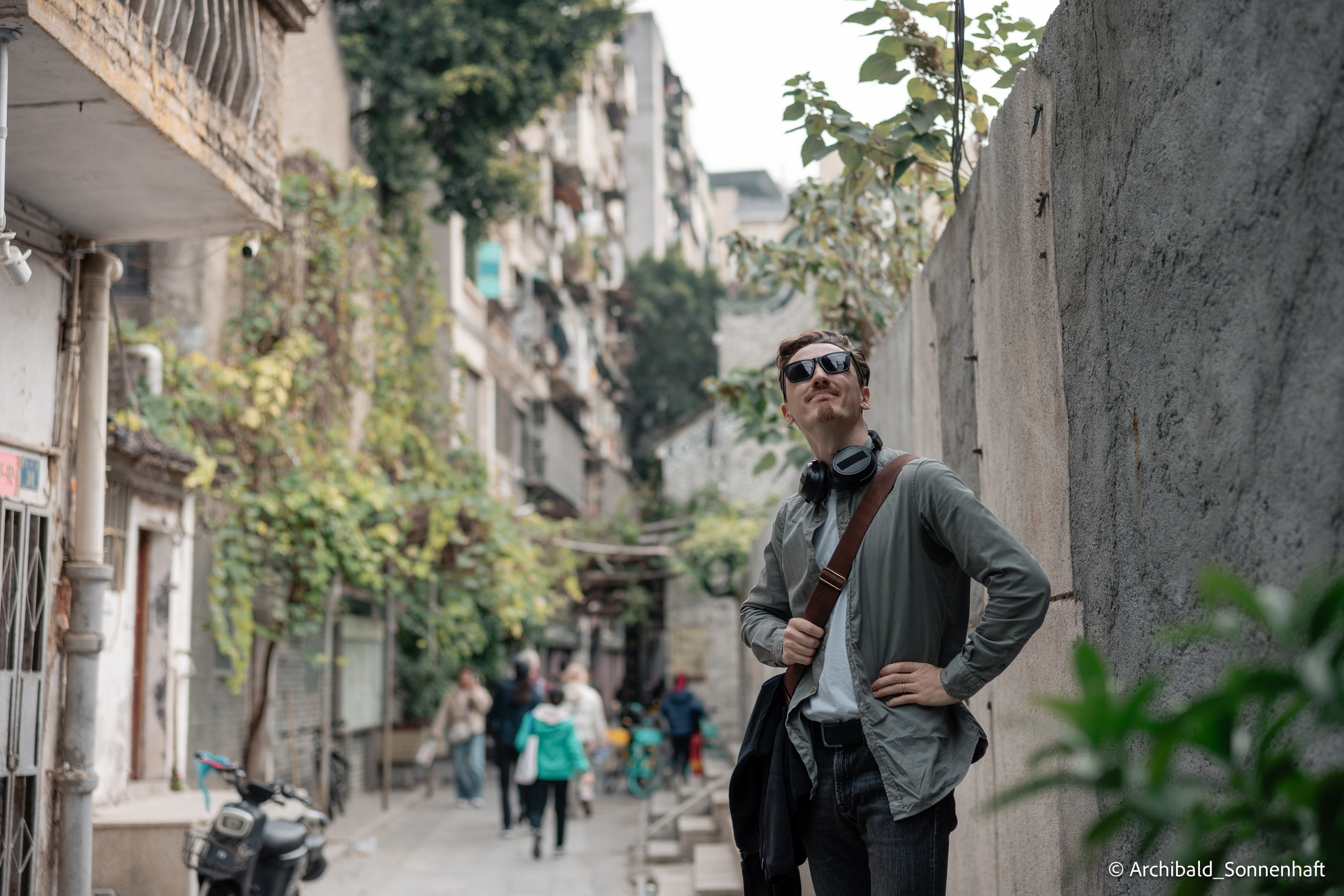 Yuexiu district in Guangzhou. Photographer in Guangzhou, China. Archibald Sonnenhaft