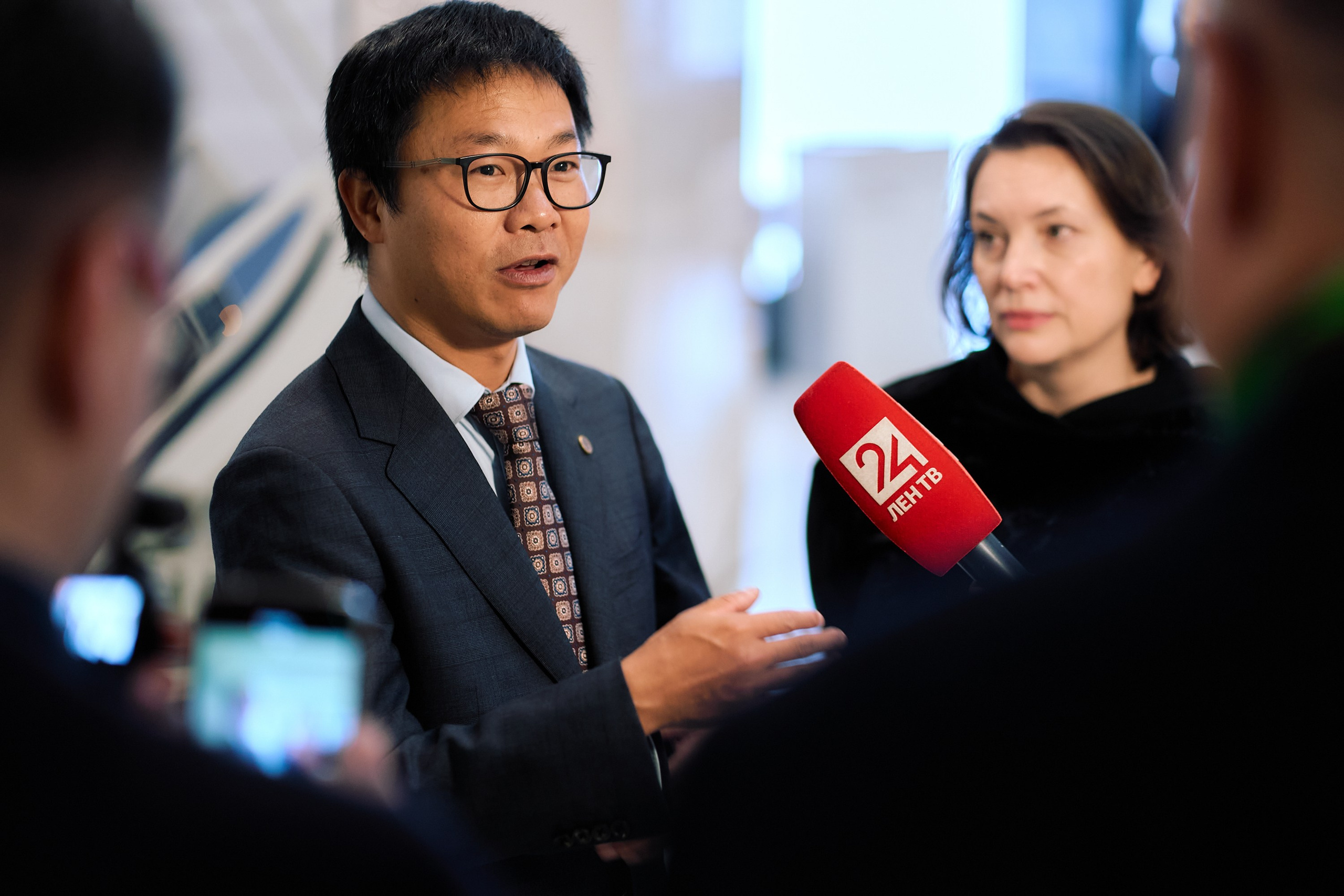 Scientific and practical conference of the Leningrad Regional Hospital. Photographer — ERASTOV