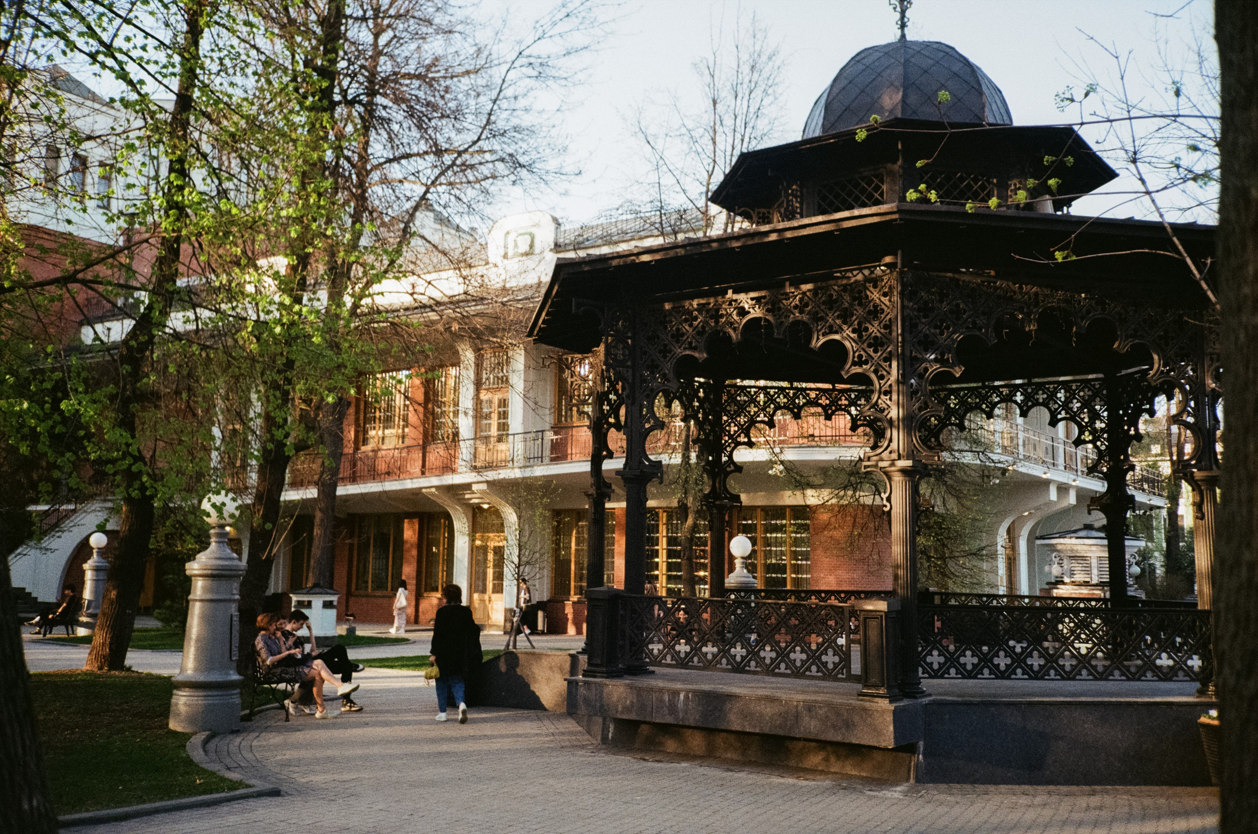 Малый Каретный, Петровка, Сад Эрмитаж | Konica Big Mini BM-301 Black | Kodak Color Plus 200