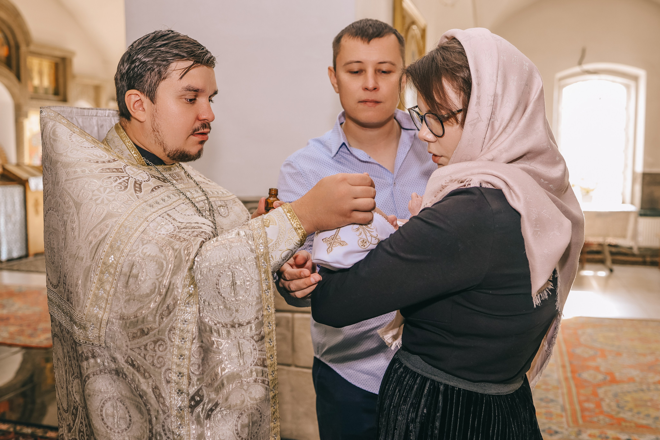 Крестины Льва. Свадебный и семейный фотограф в Воронеже Ксения Воротникова