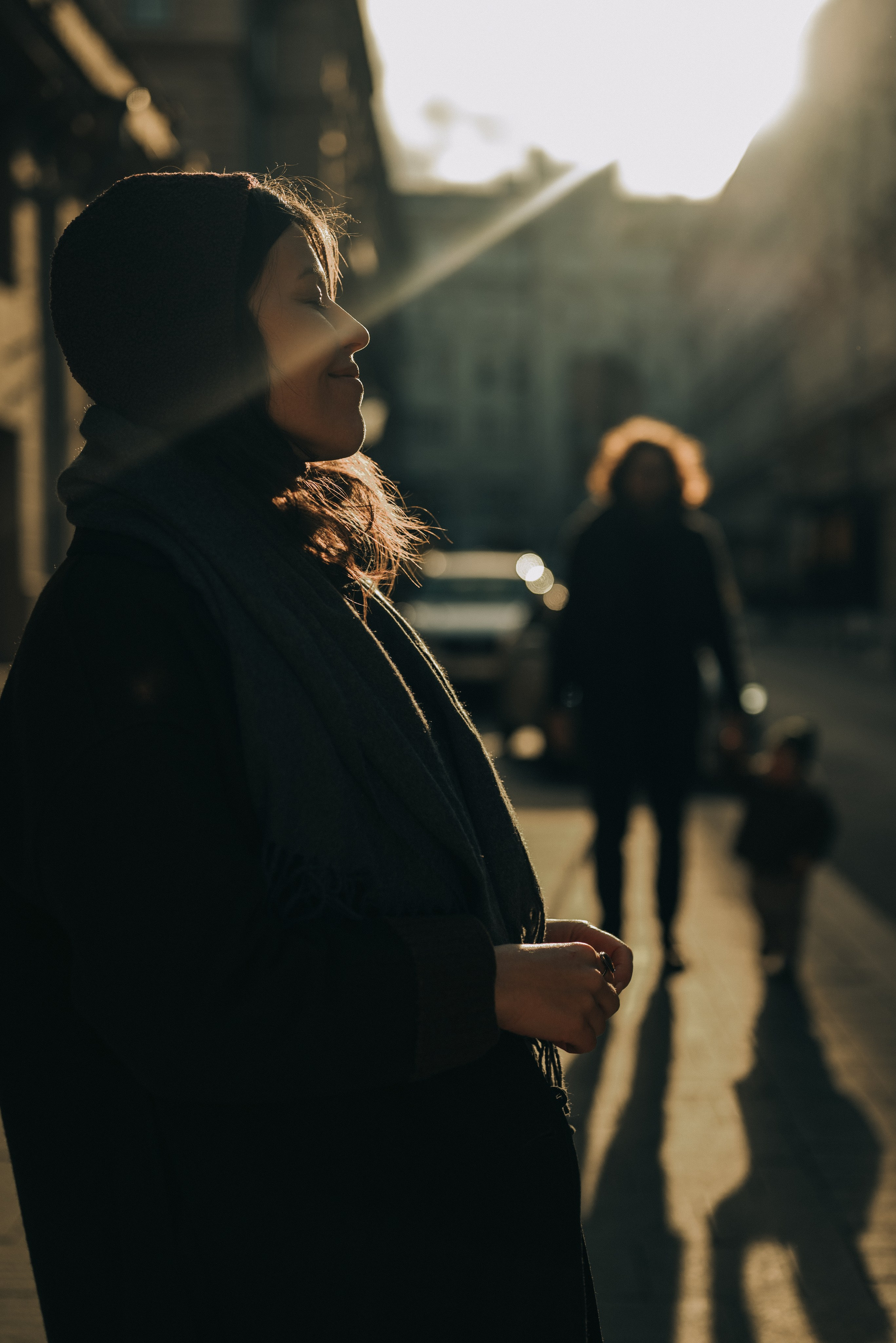 Прогулка по Москве. Ксения, Лев и Аркадий. Семейный фотограф в Москве Дарья Пузикова