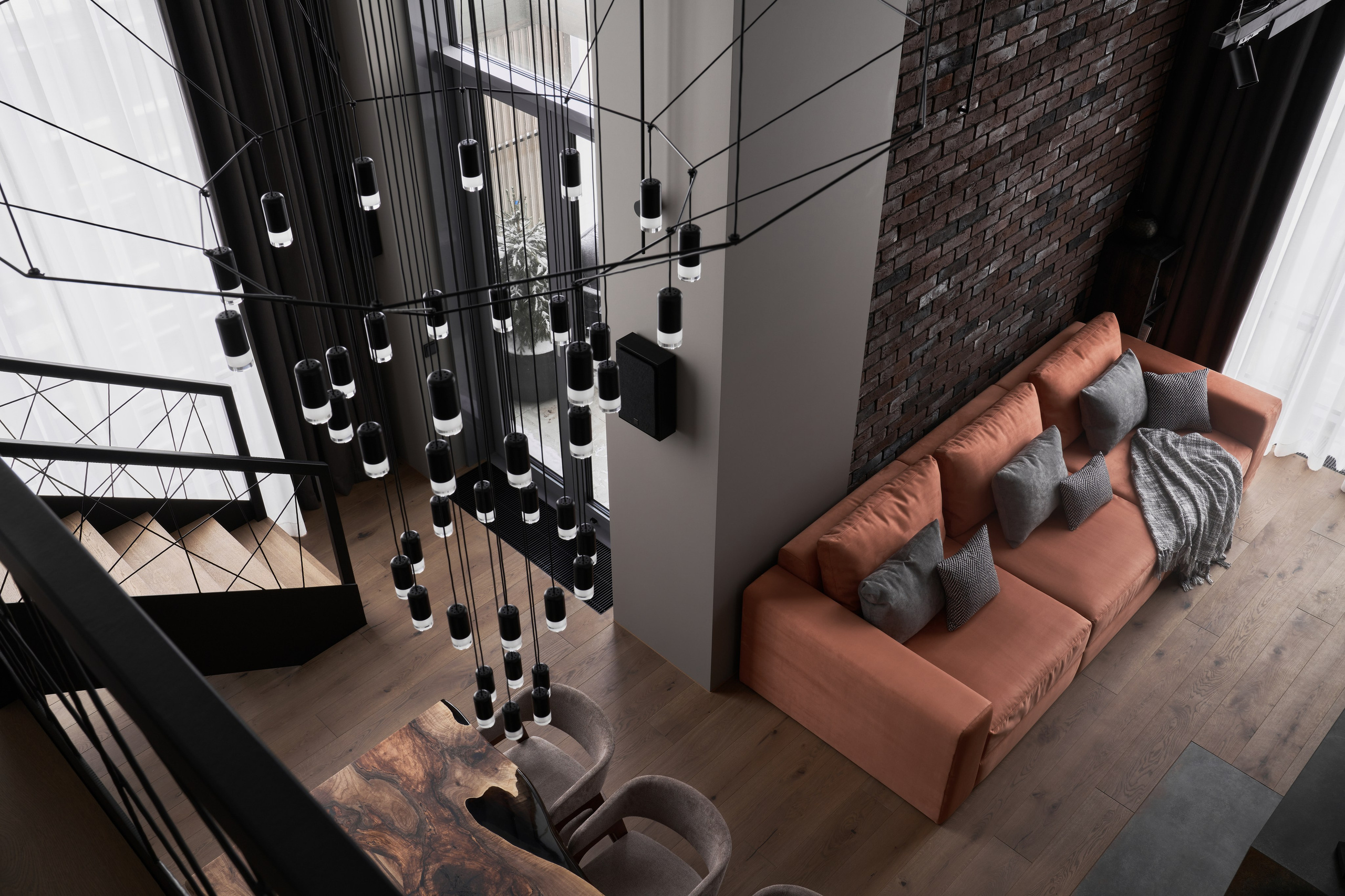 2-этажная квартира в ЖК Ботанический Сад. Евгения Четий — интерьерный фотограф в Москве, Санкт- Петербурге, Сочи