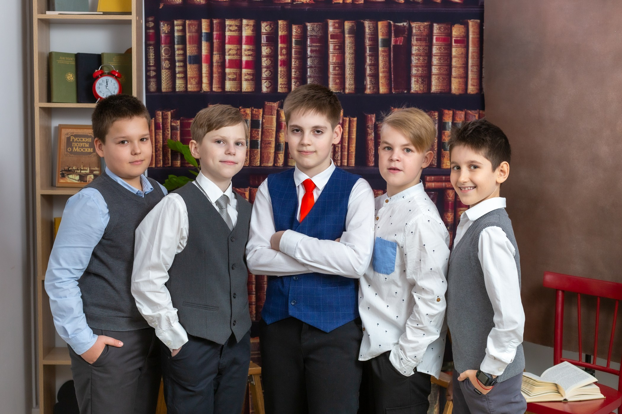 Съёмки в студии. Школьный фотограф в Зеленограде и Москве Оксана Гусева