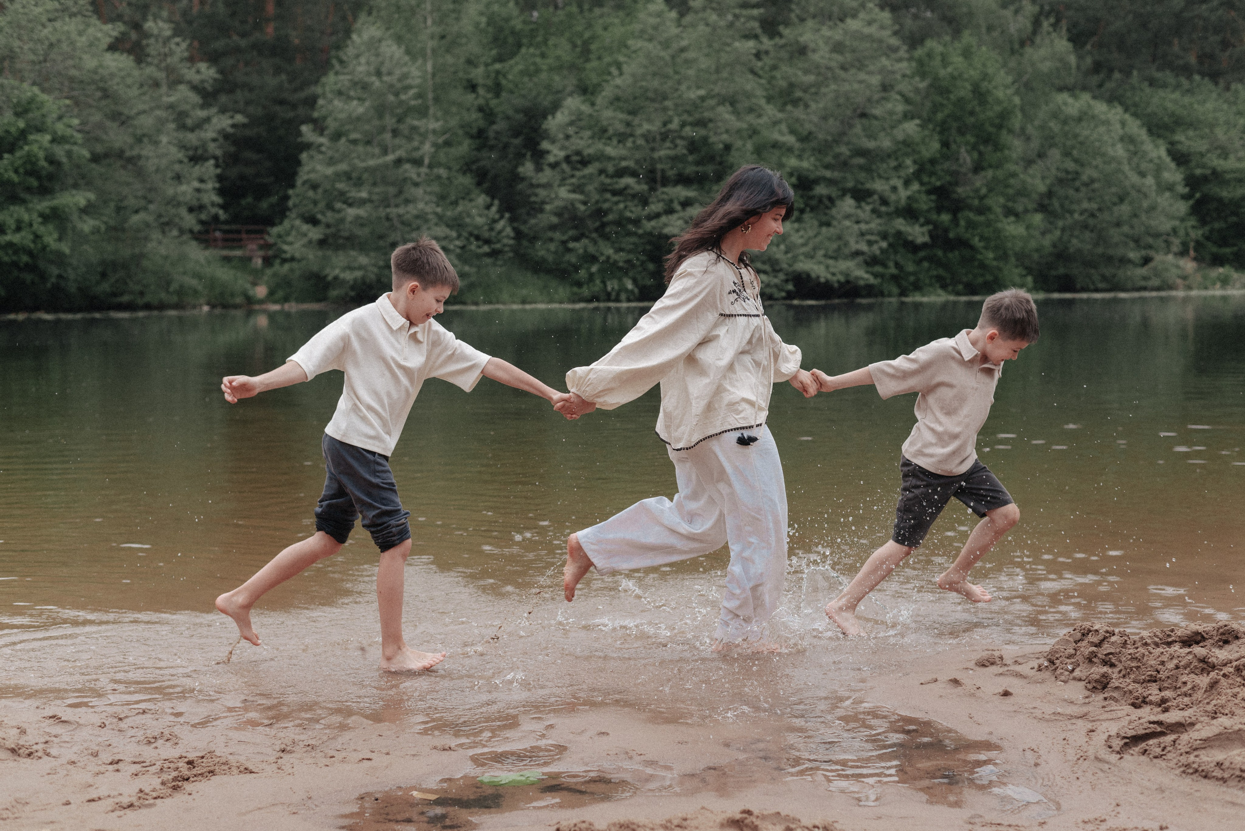 Настя, Федя и Кирилл. Юля Федоровская. Свадебный и семейный фотограф в Москве