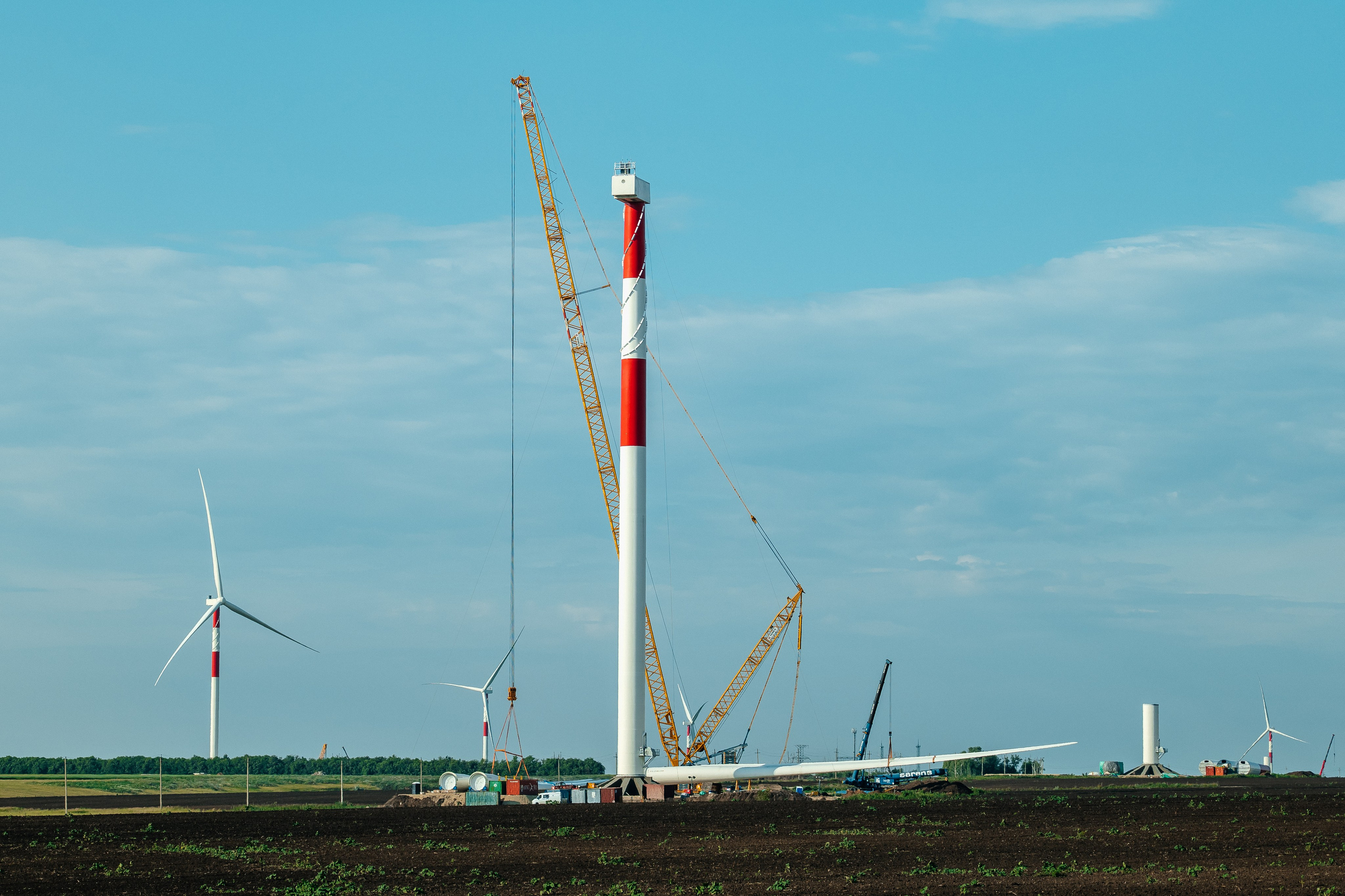 Ветряная электростанция. Фотограф в Самаре Вадим Грязнов
