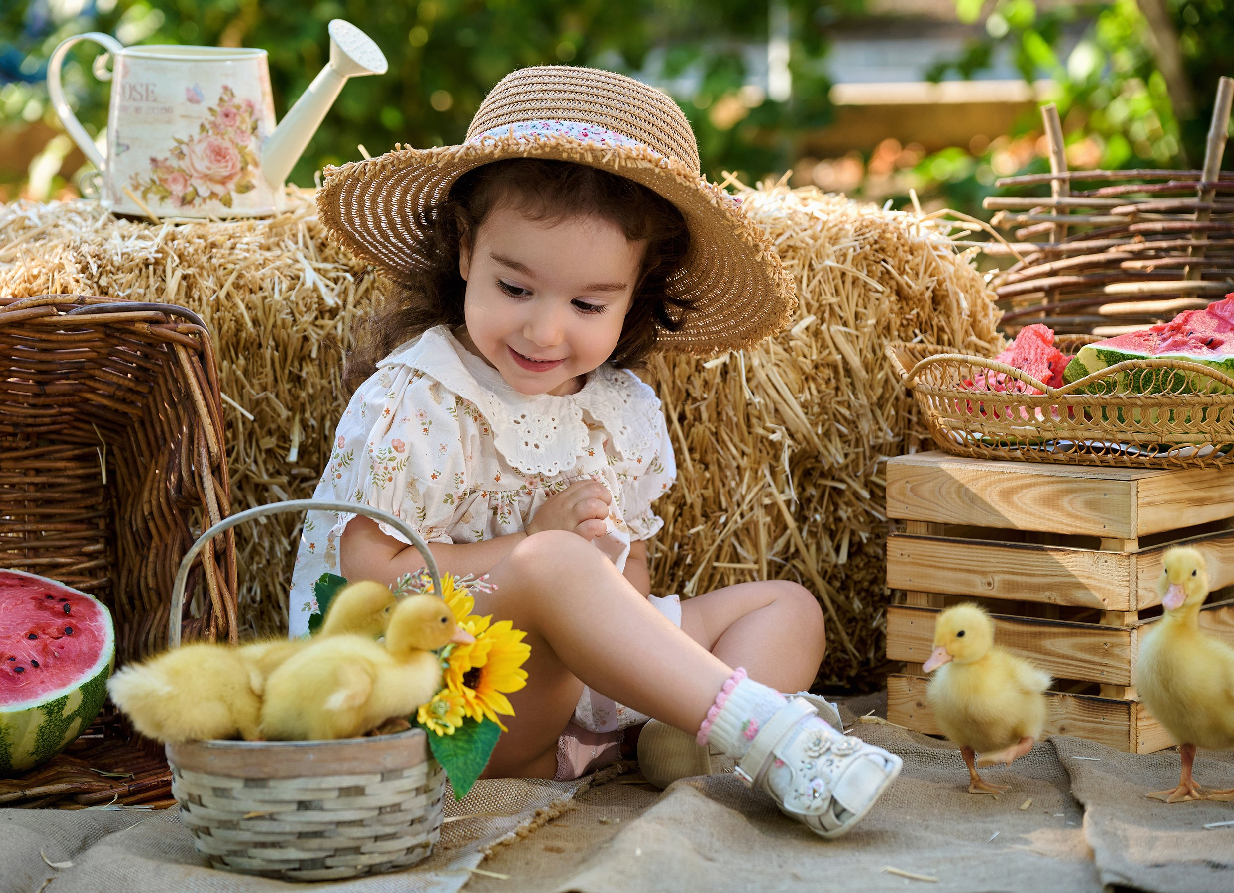 летняя фотосессия в дет-садах