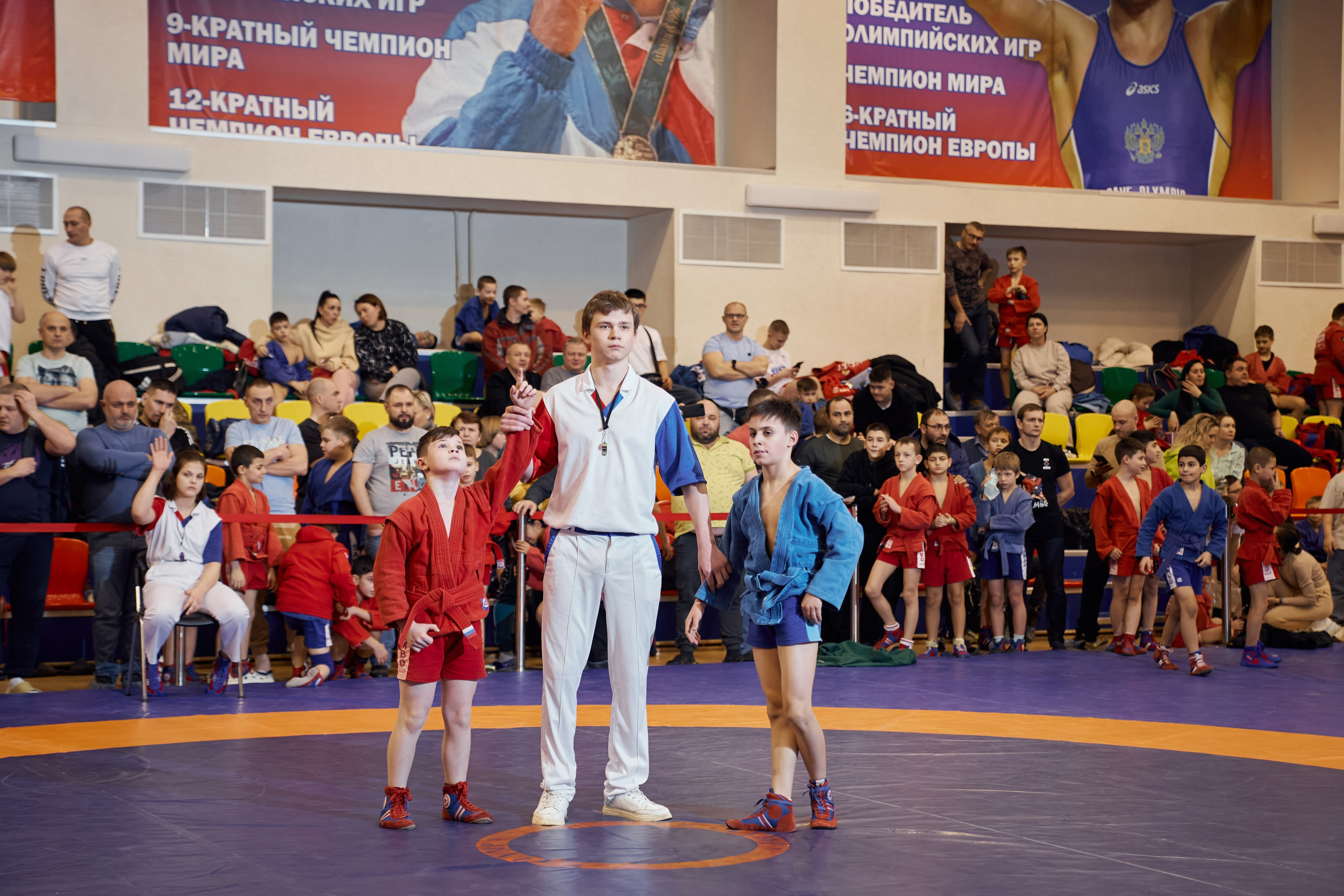 Чемпионат по самбо в Мытищах среди юношей — 2025 год