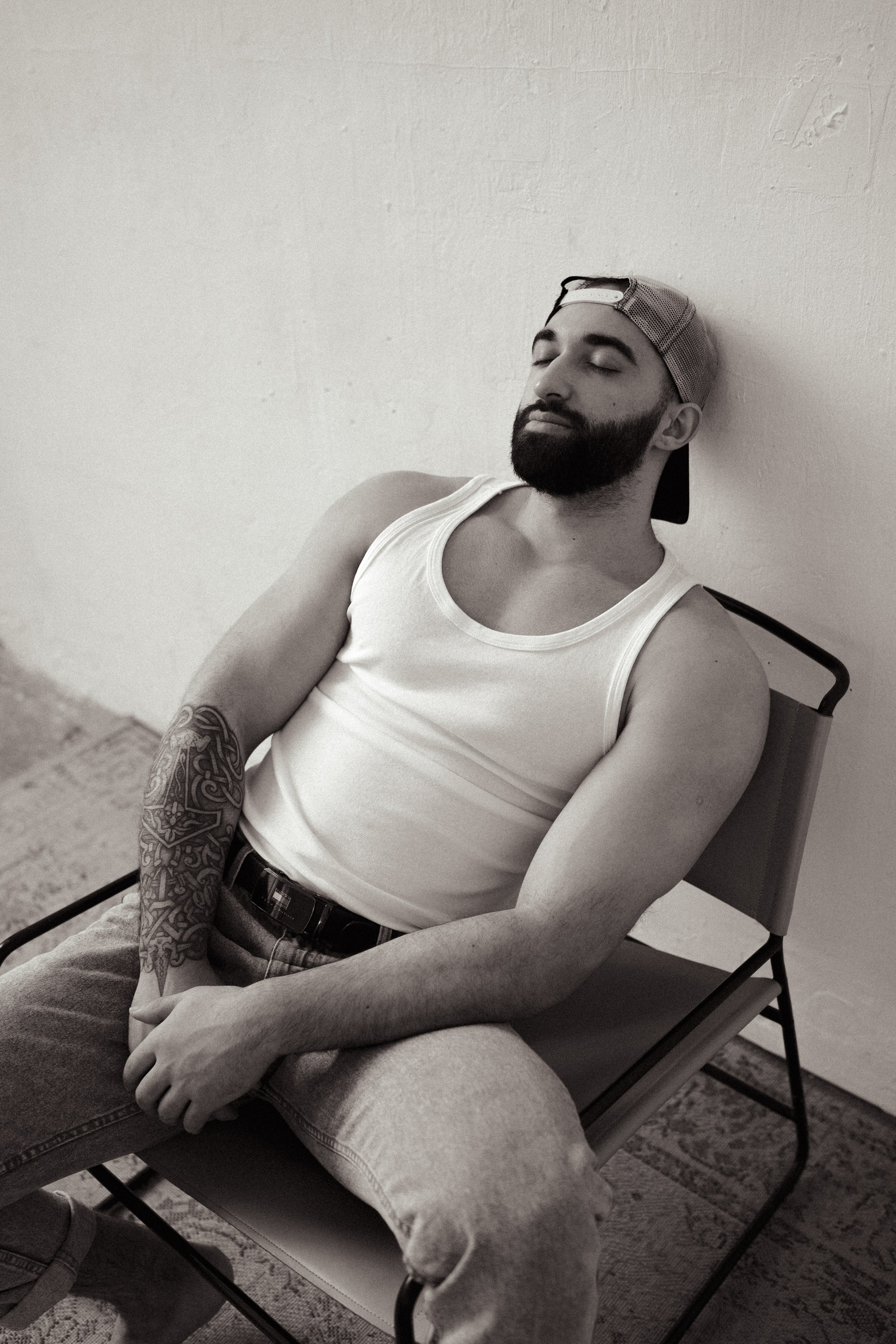 Мужской портрет. Ню фотография, портреты, атмосферные съемки