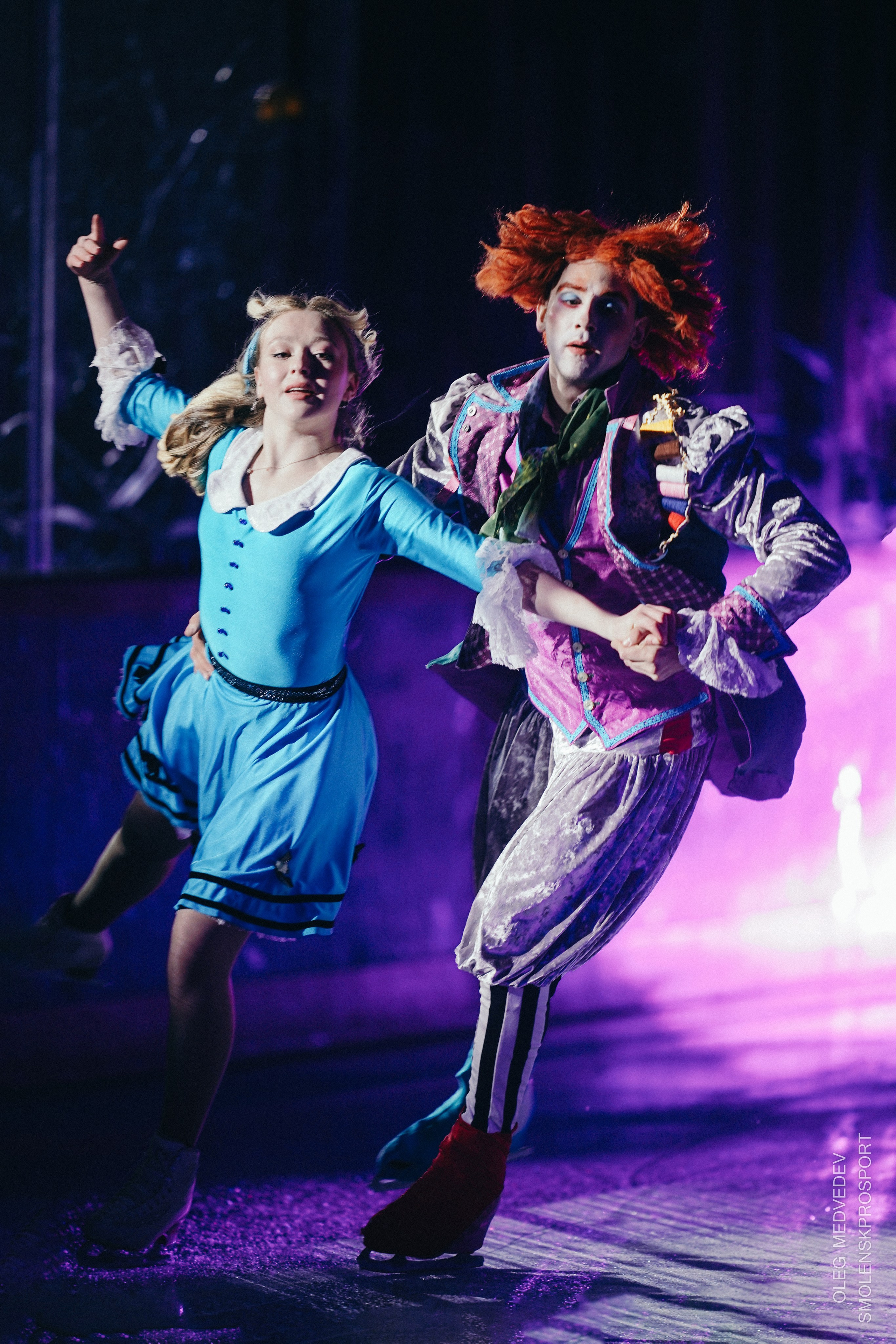 Алиса в стране чудес шоу на льду. Спортивный фотограф Олег Медведев | prosport67 | Смоленск