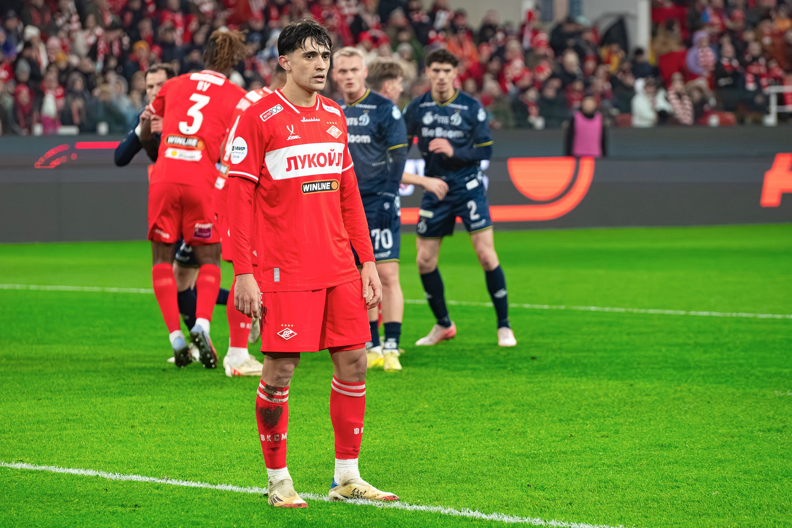 Спартак — Динамо — Чемпионат РПЛ. Спортивная фотосъемка в Москве и Московской области — Спорт в Москве