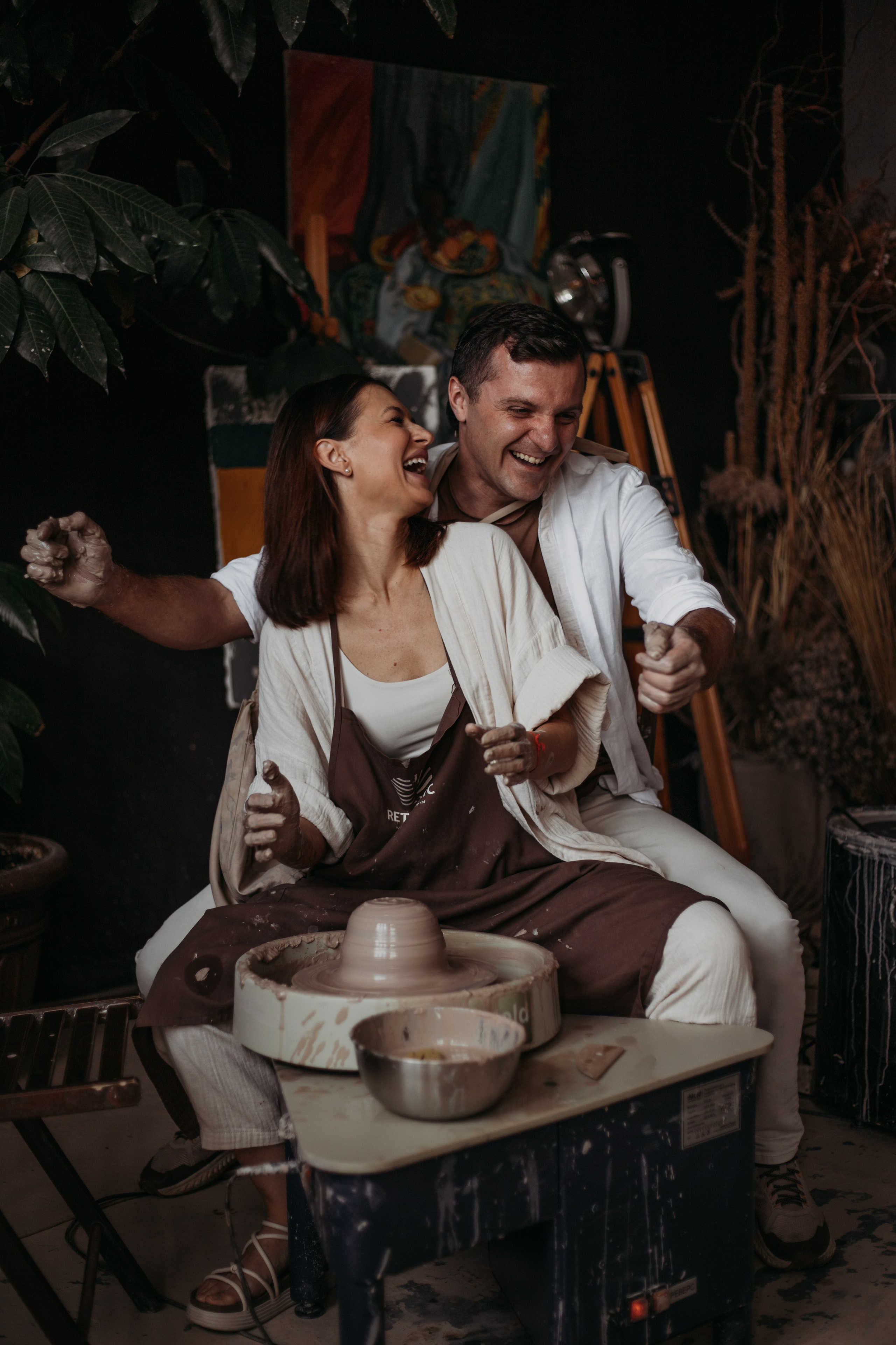 Свидание в гончарной. Венера Гайн. Репортажный фотограф  Тюмень. Обучение фотографии с 0