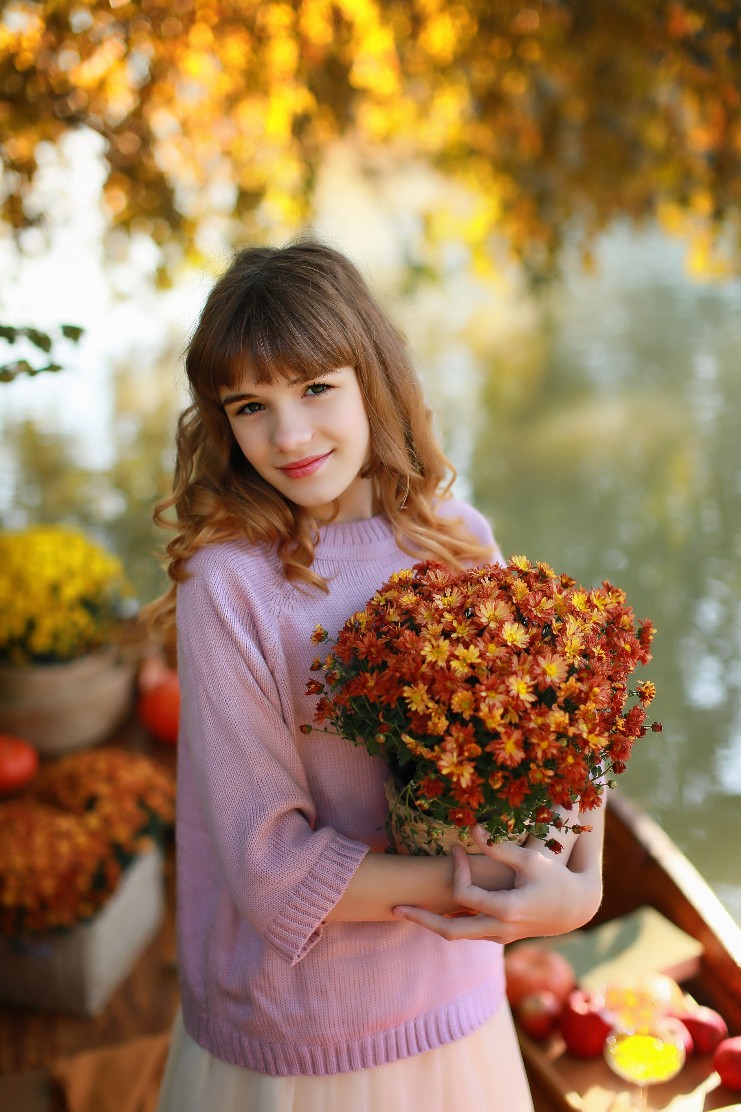 Осенняя лодочка. Детский семейный фотограф Краснодар