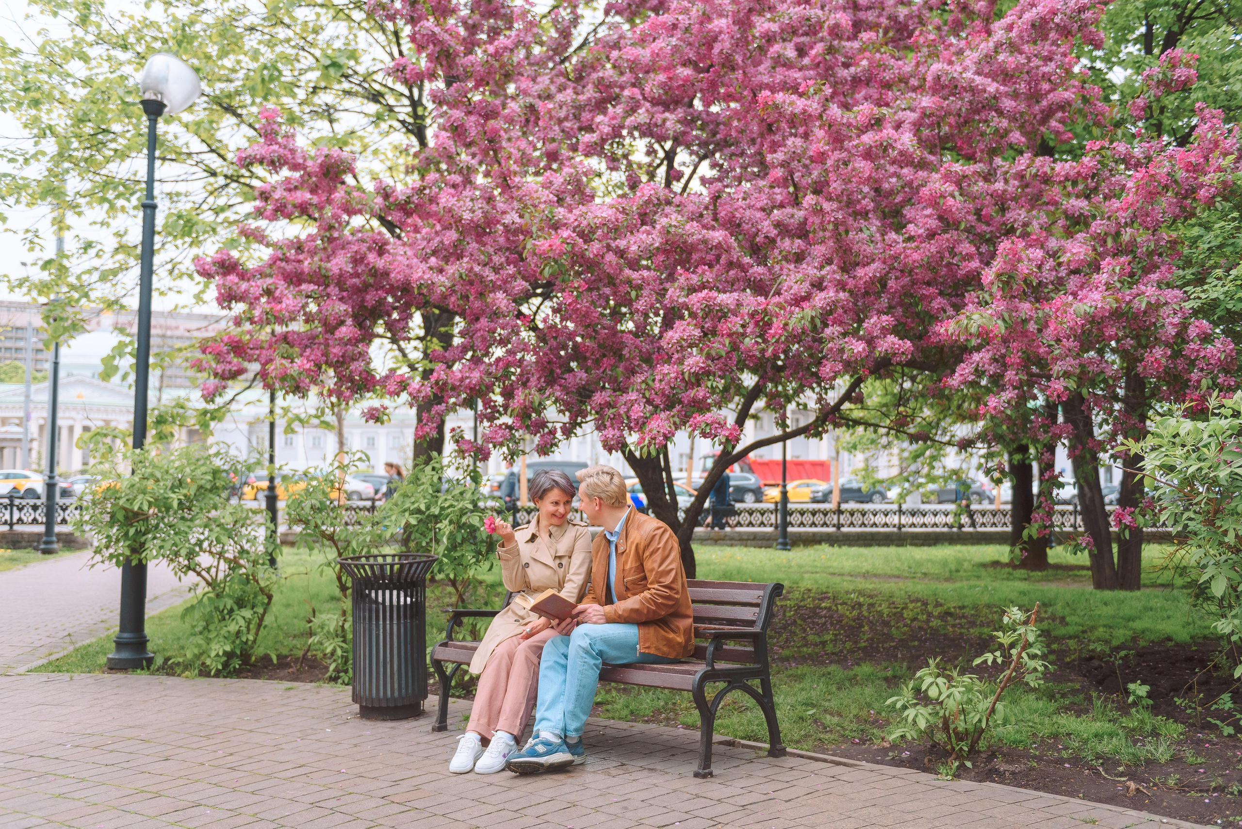 Весенняя прогулка Виктора и Наталии. Свадебный и семейный фотограф в Москве Юлия Винник