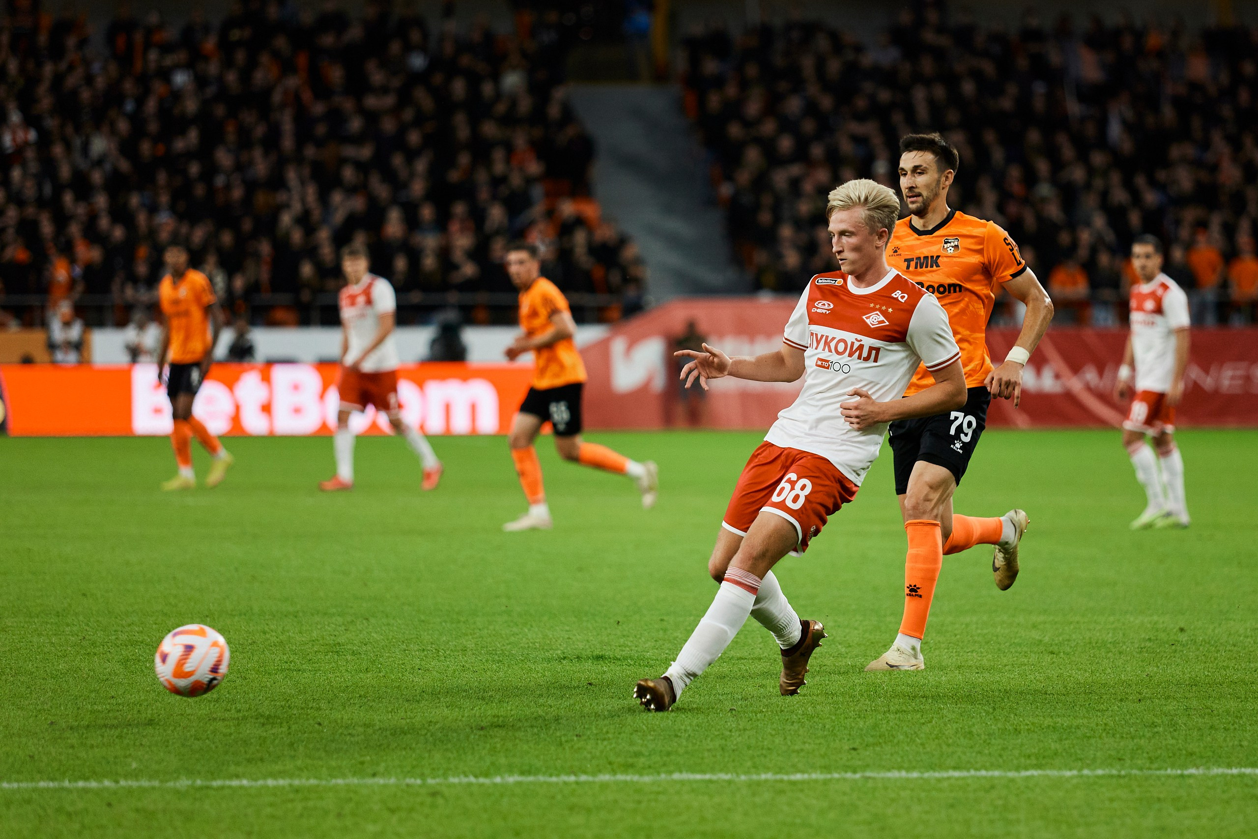 Мир РПЛ Сезон 23-24 «Урал — Спартак». Валитов Тимур | Репортажный фотограф