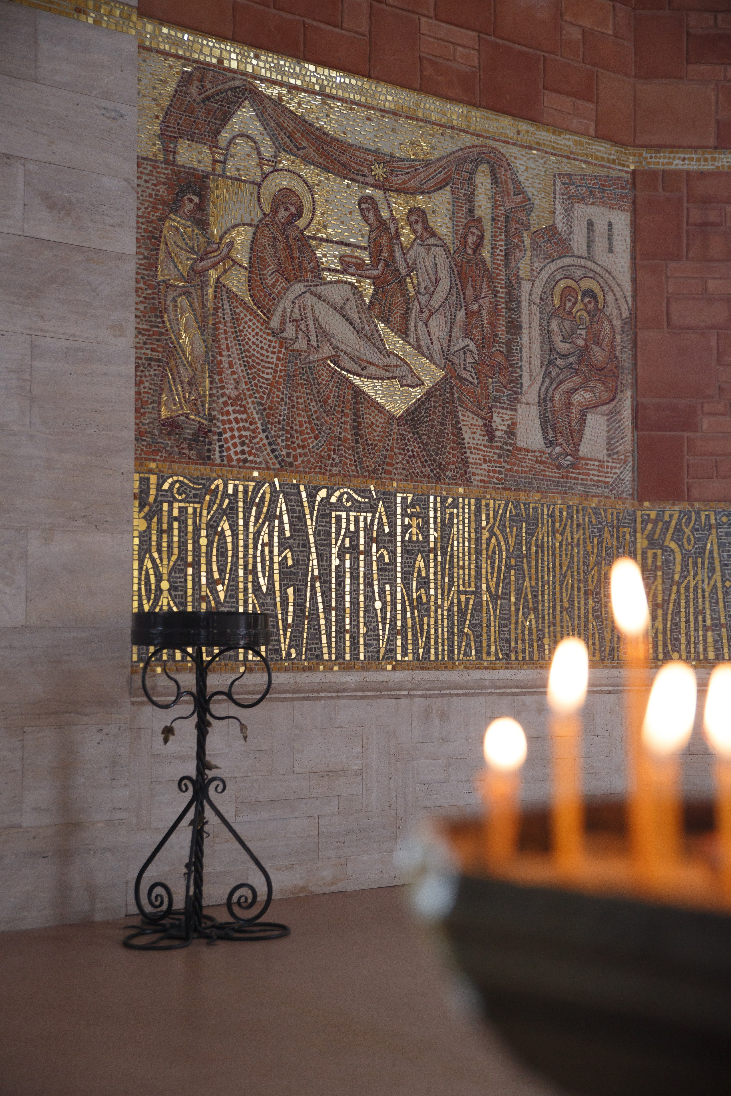 Успенский собор в монастыре Бештау. НИИКОРОВИН- мастерская мозаики и монументального искусства