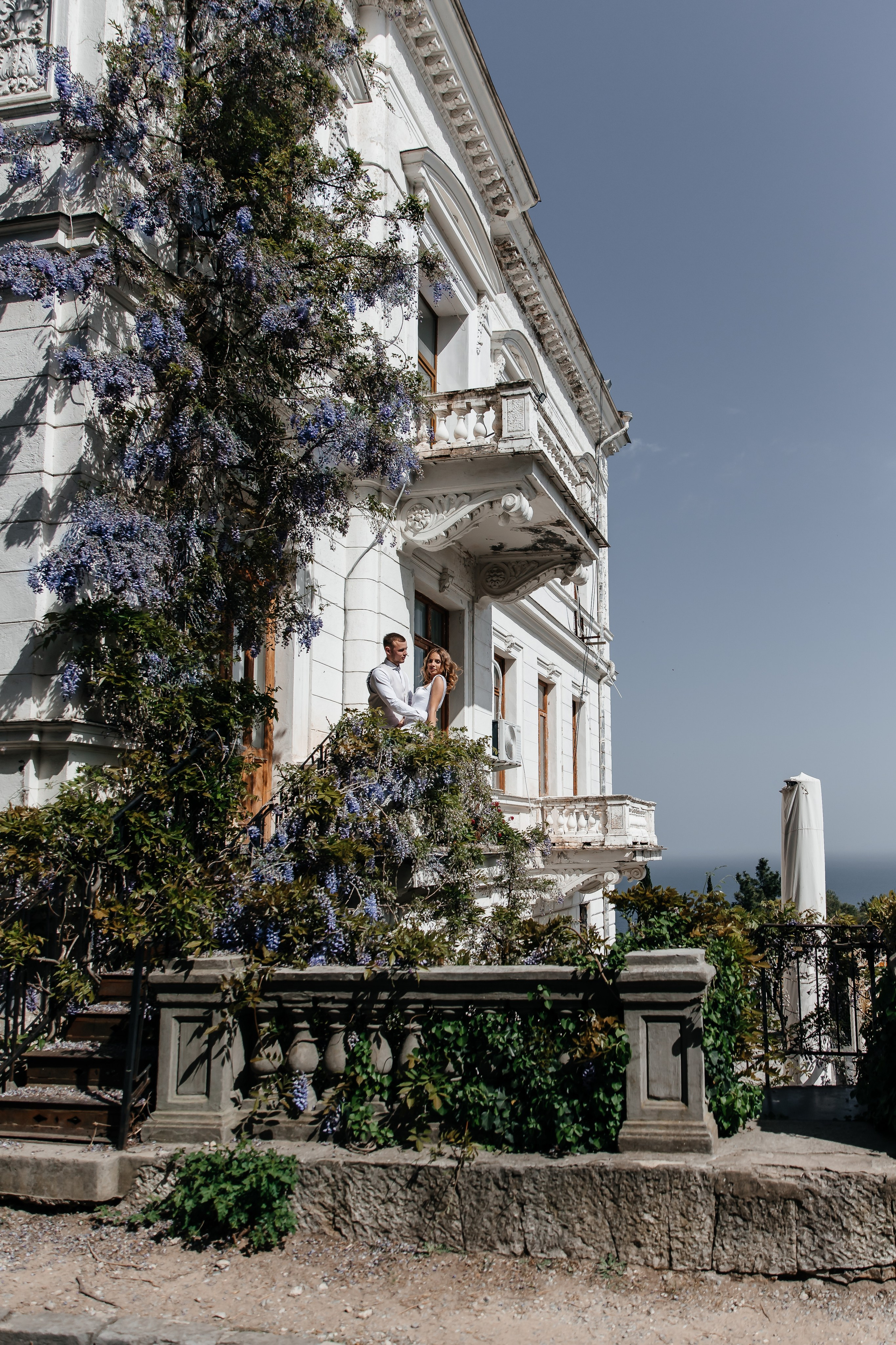 Весенняя Гаспра, Вилла Танго. Анонс свадьбы Максима и Дианы. Свадебный фотограф в Крыму и Севастополе Ольга Баскакова