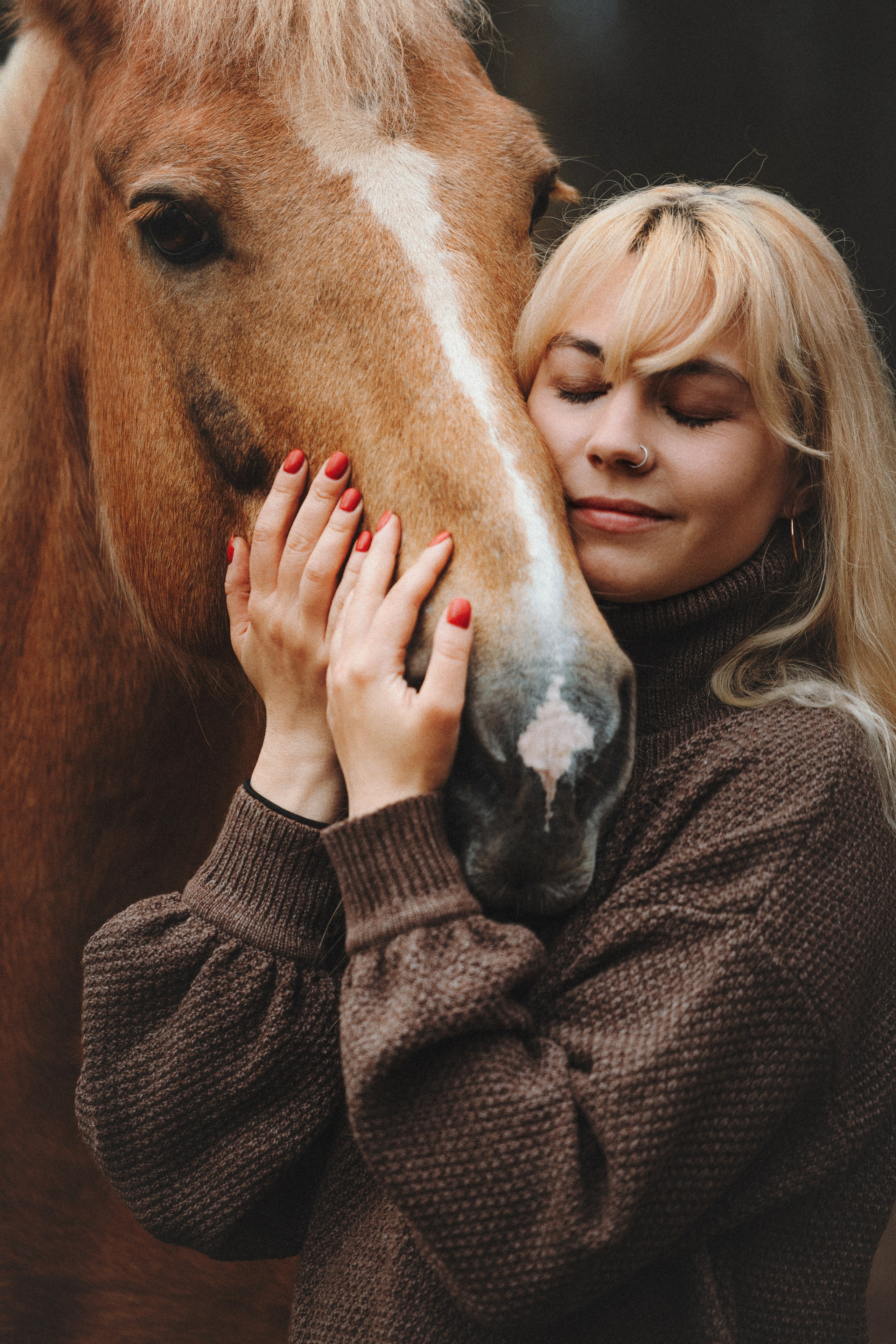 Настя и Люся. Фотограф анималист Осипчикова Мария