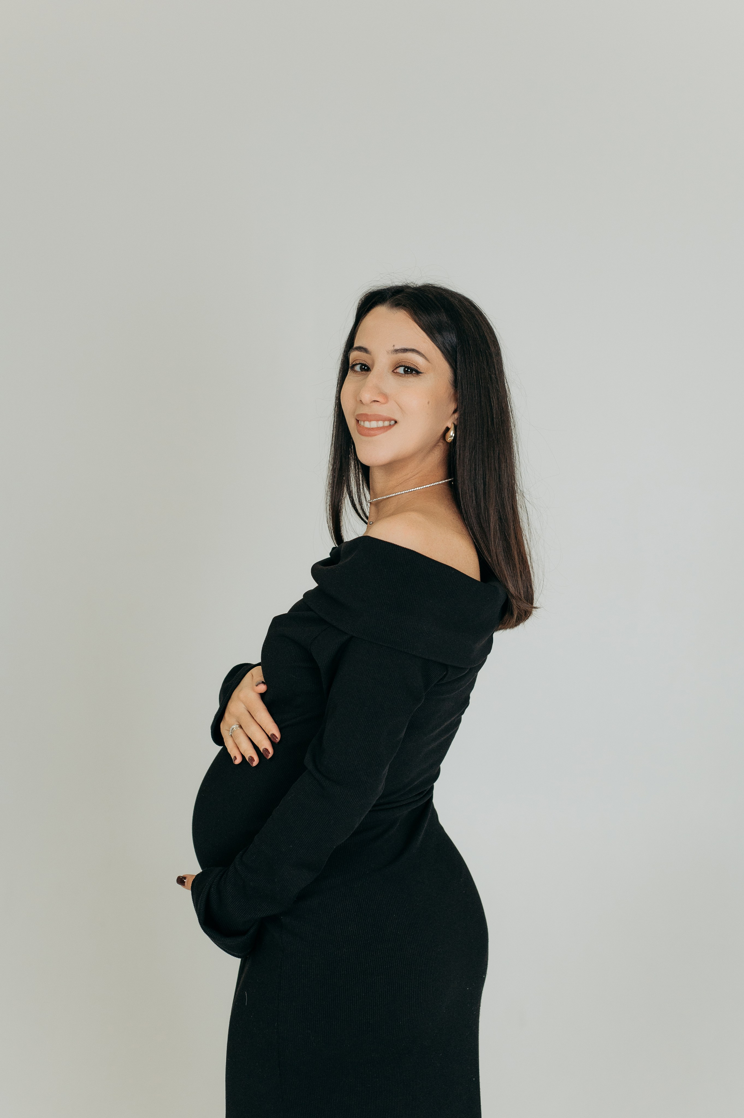 Семейная фотосессия на циклораме. Семейный и свадебный фотограф в Санкт-Петербурге Юлия Мельникова