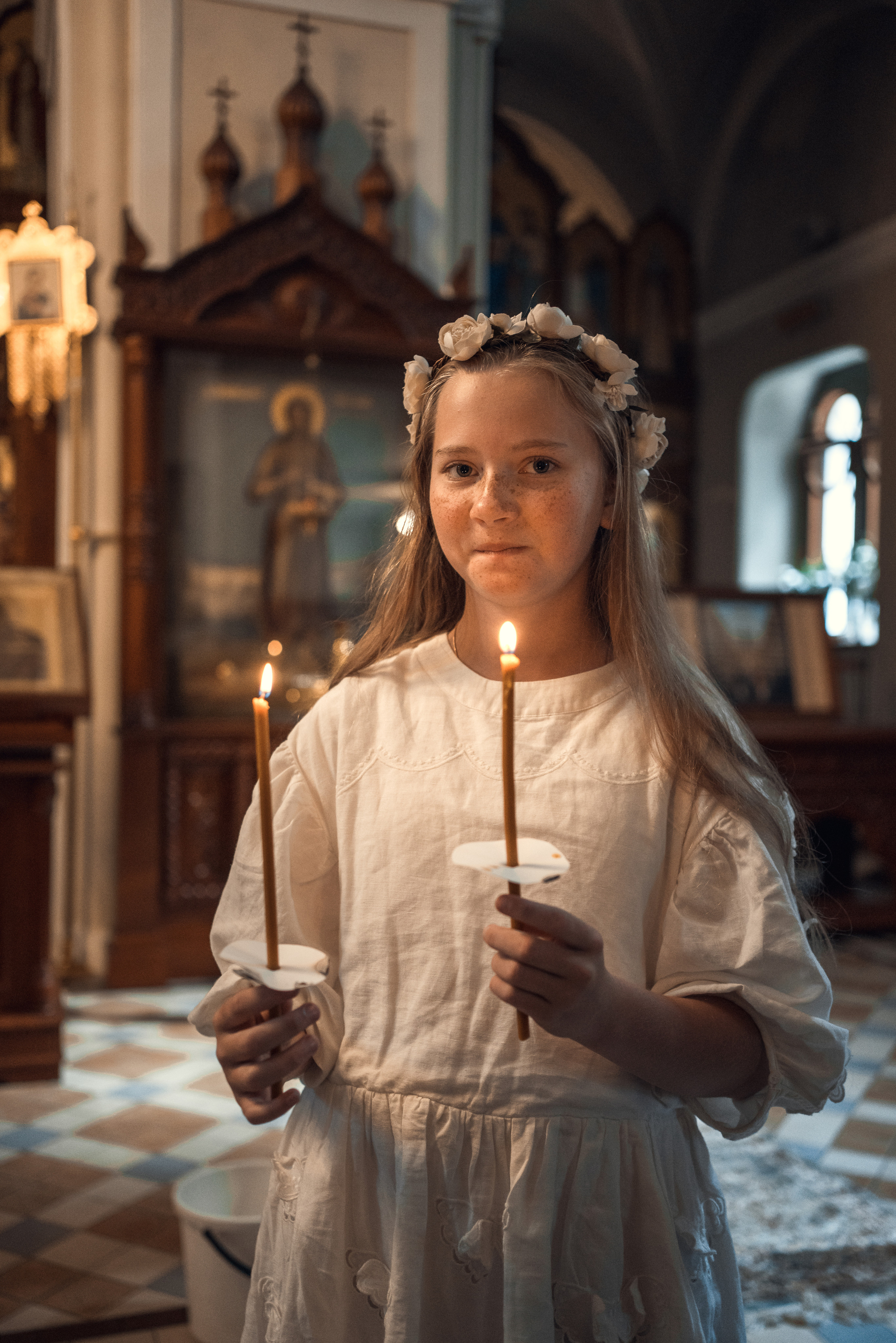 Крещение Федора. Храм Алексия, Человека Божия в Красном селе. Фотограф на Крещение в Москве Ткач Елена