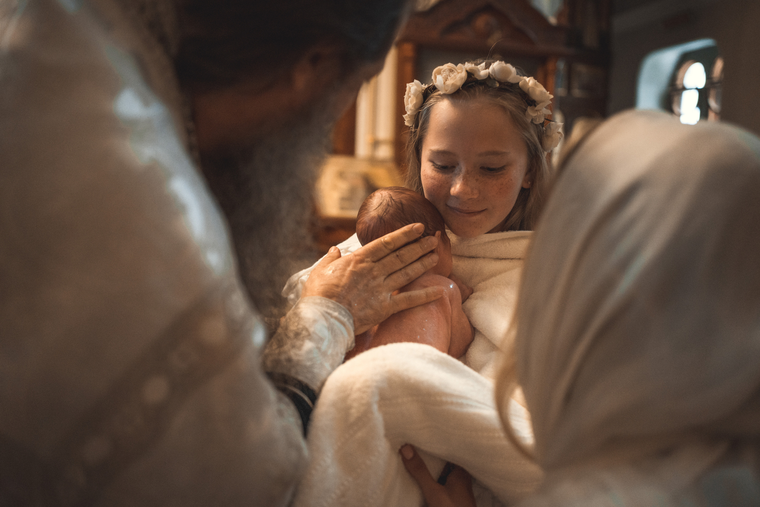 Крещение Федора. Храм Алексия, Человека Божия в Красном селе. Фотограф на Крещение в Москве Ткач Елена