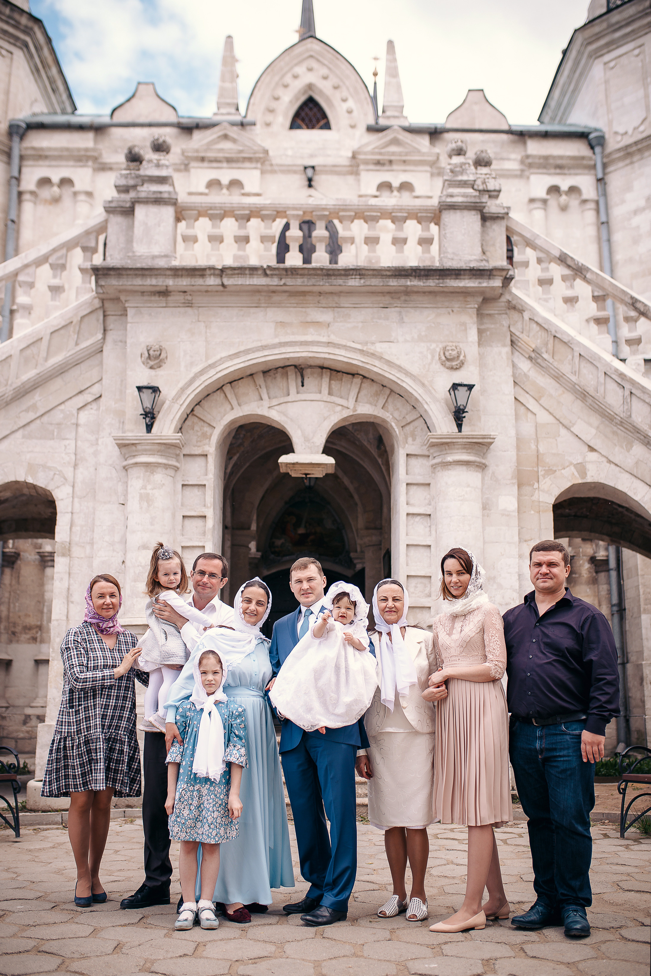 Крещение Анны. Храм Владимирской Иконы Божией Матери в с. Быково. Фотограф на Крещение в Москве Ткач Елена