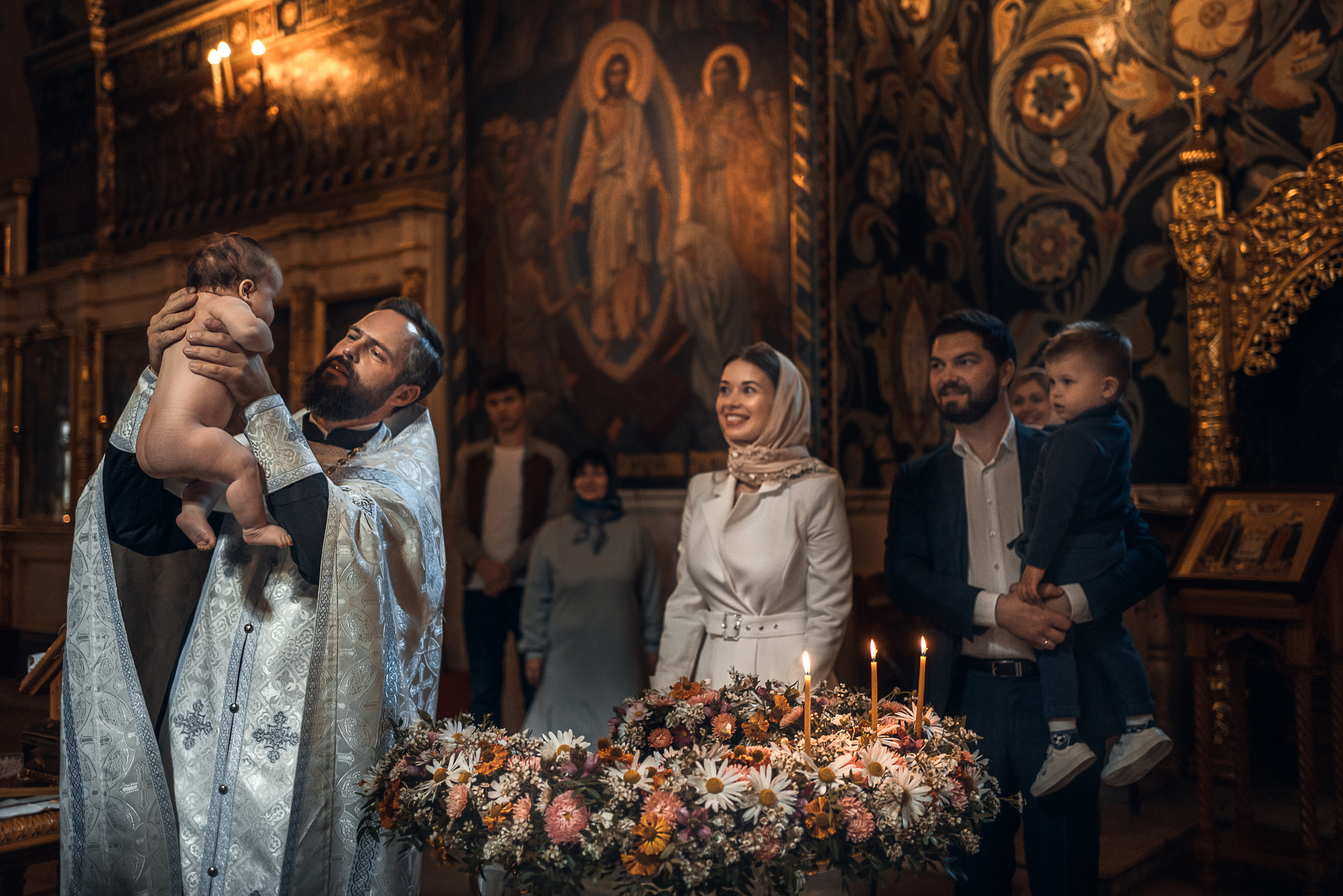 Таинство Крещения. Фотограф на Крещение в Москве Ткач Елена
