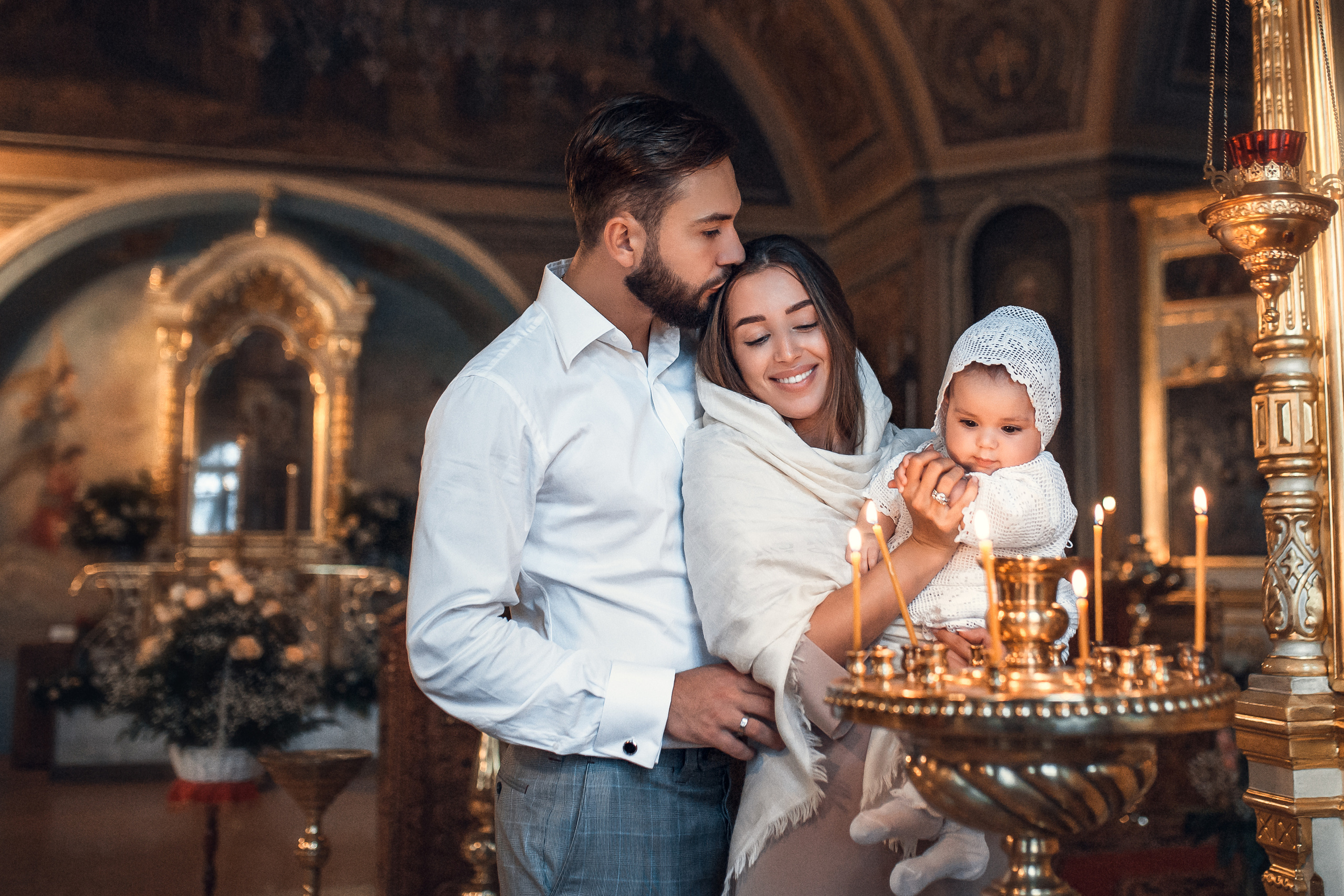 Таинство Крещения. Фотограф на Крещение в Москве Ткач Елена