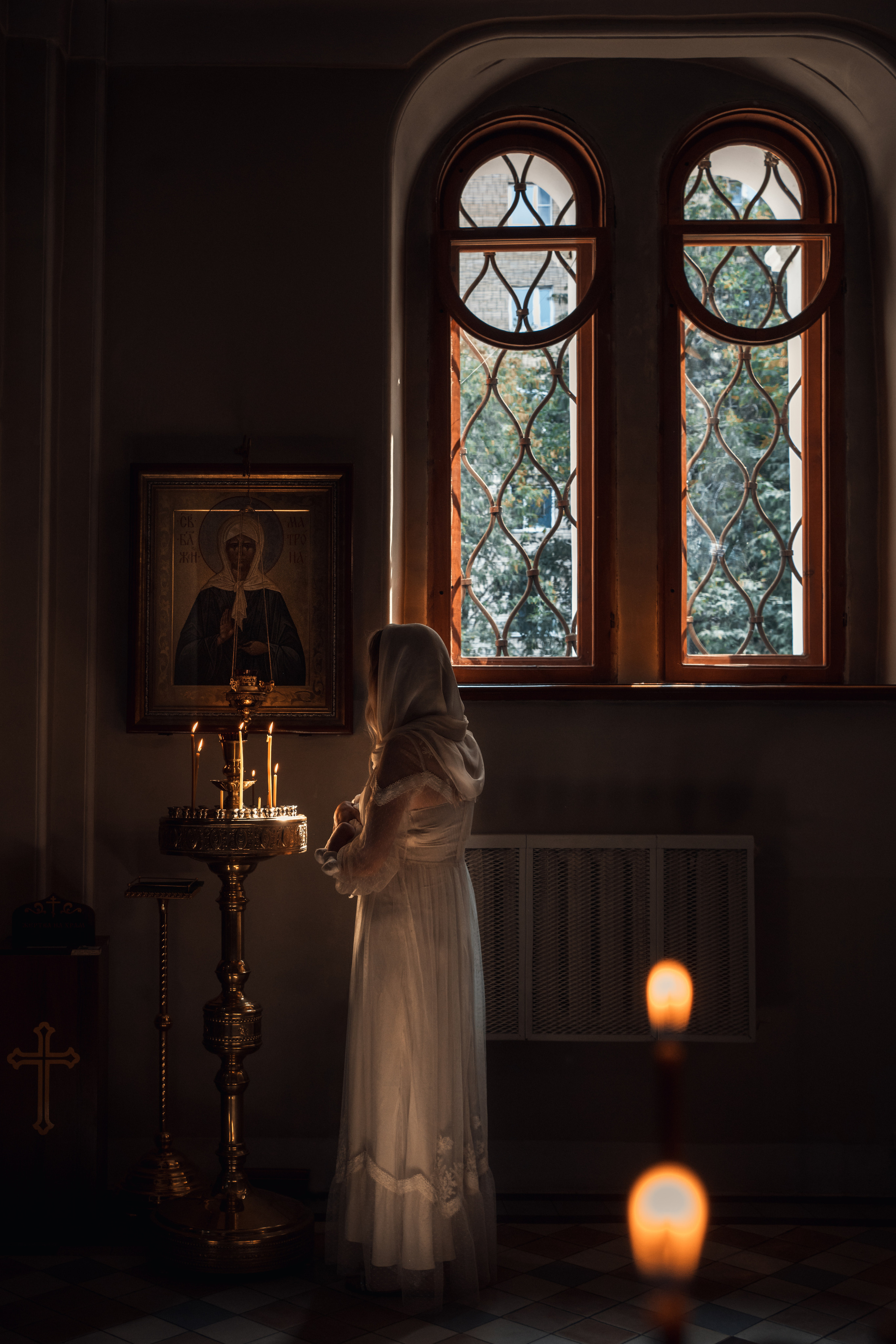 Крещение Федора. Храм Алексия, Человека Божия в Красном селе. Фотограф на Крещение в Москве Ткач Елена