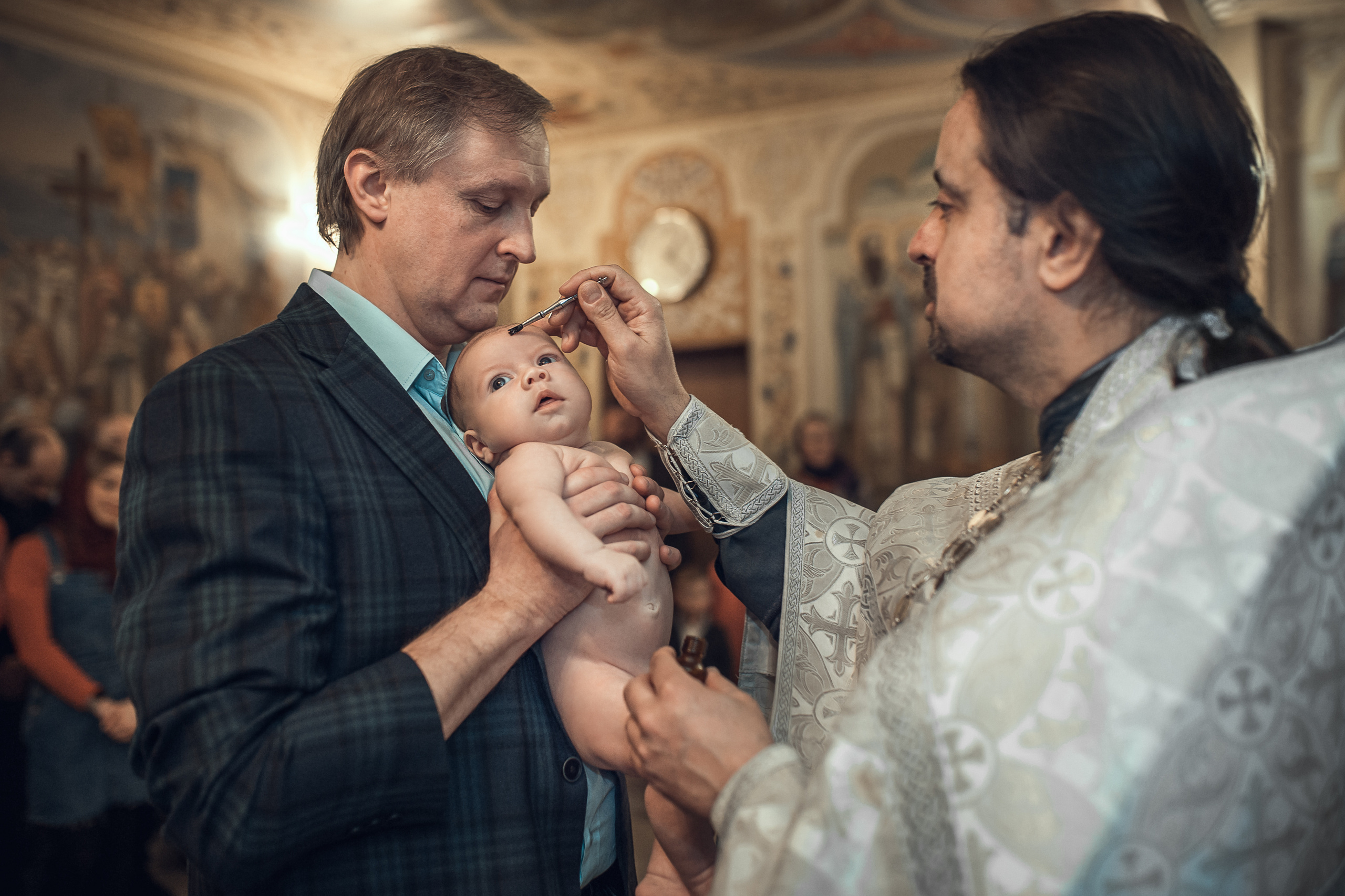 Таинство Крещения. Фотограф на Крещение в Москве Ткач Елена